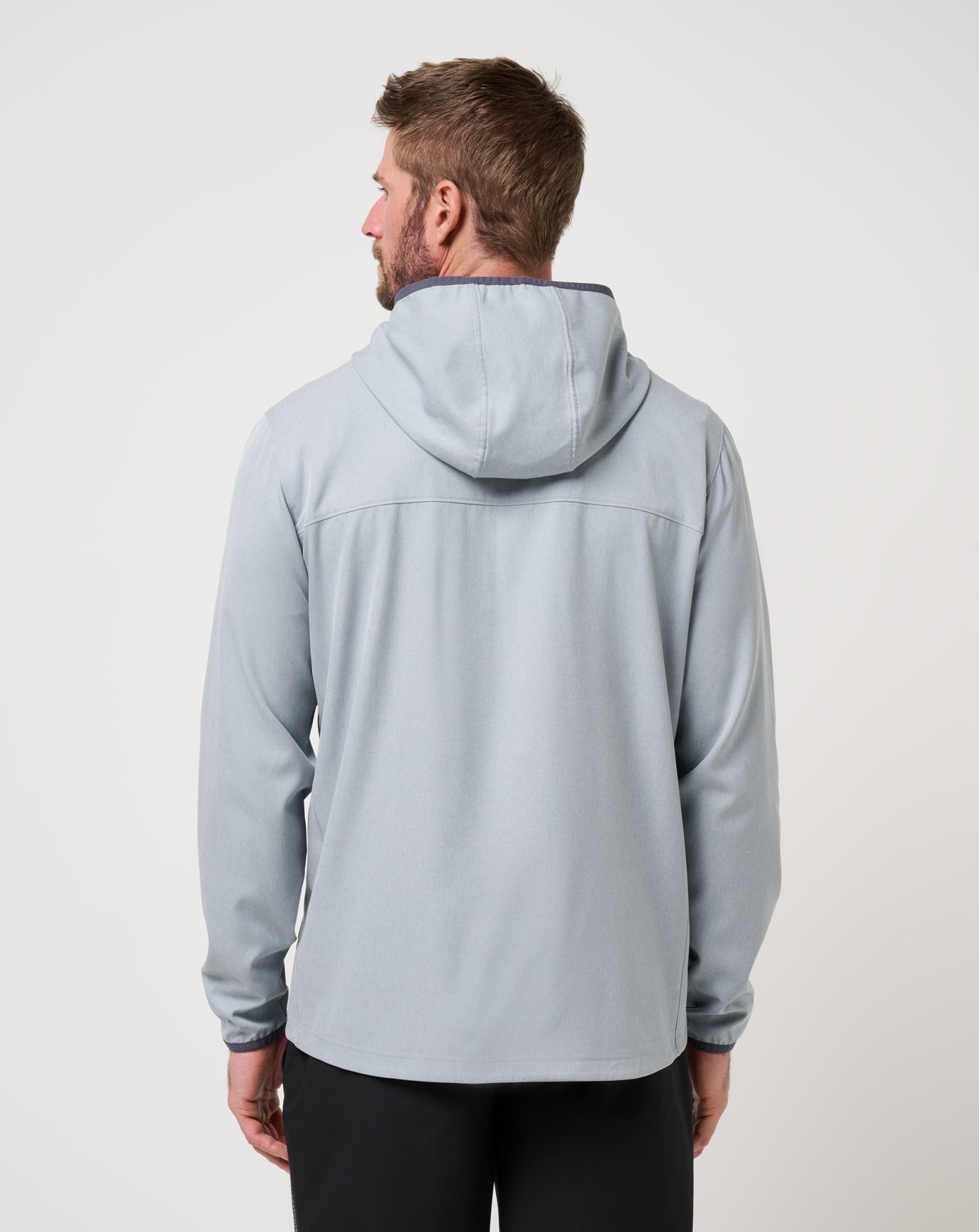 Men|Golf Out Of Pocket Hooded Quarter Zip