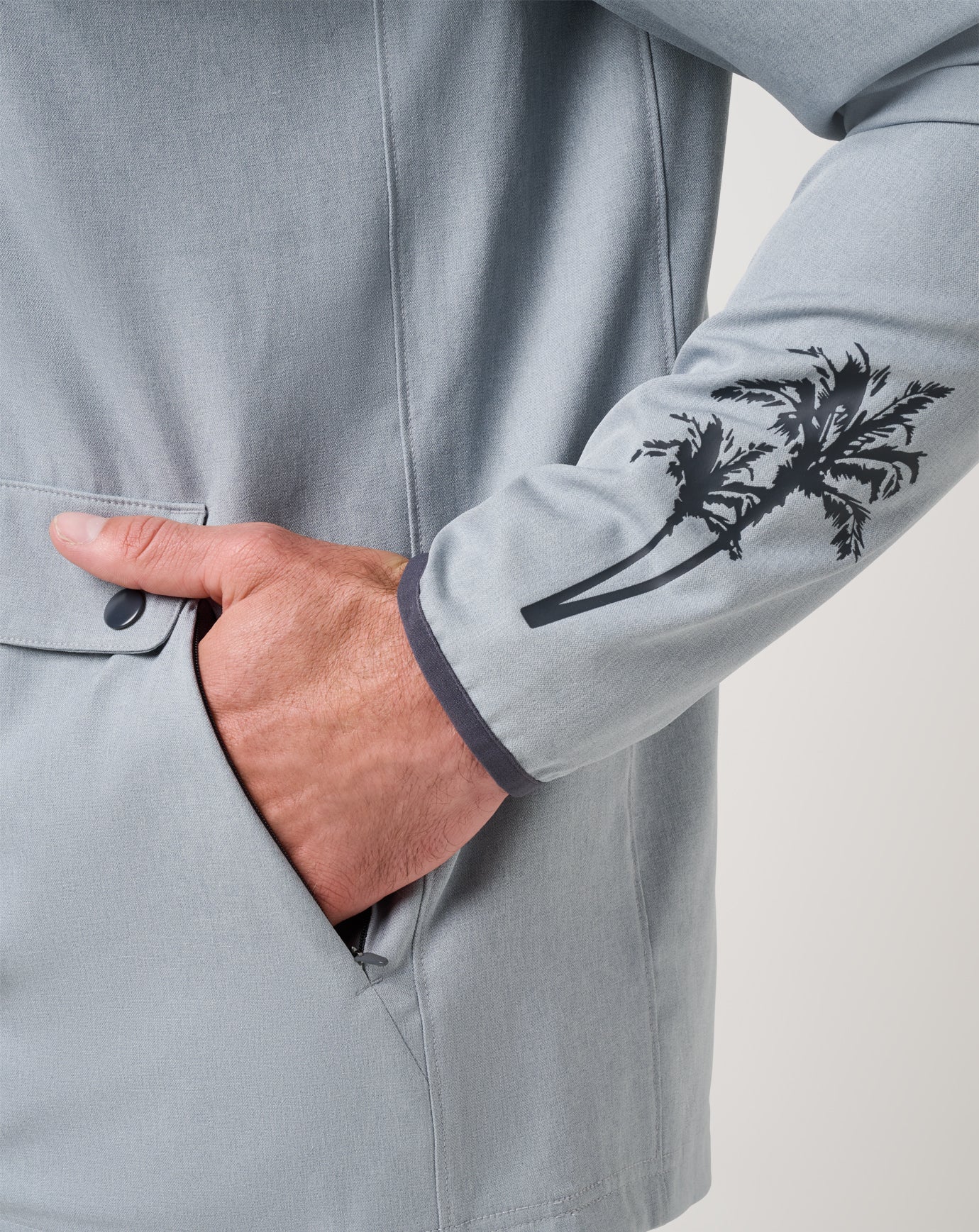 Men|Golf Out Of Pocket Hooded Quarter Zip