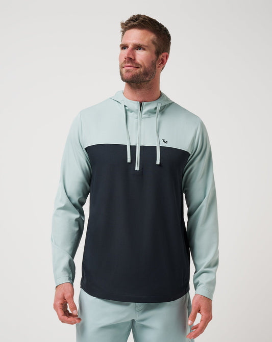 Men|New Coin Toss Quarter Zip Hoodie
