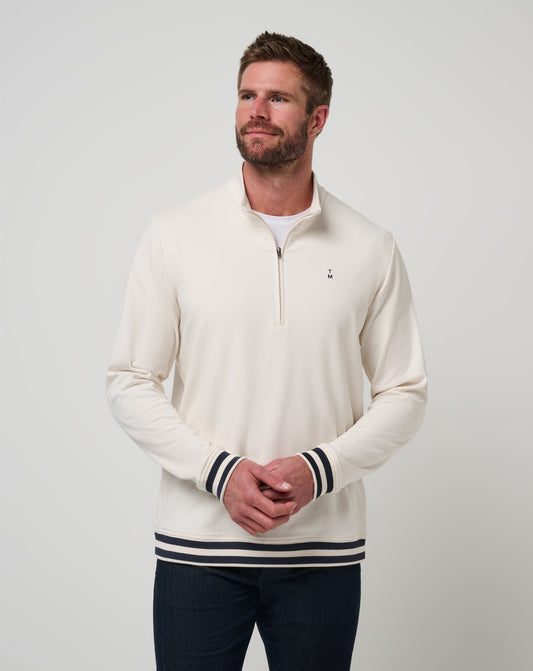Men Happier Hour Quarter Zip