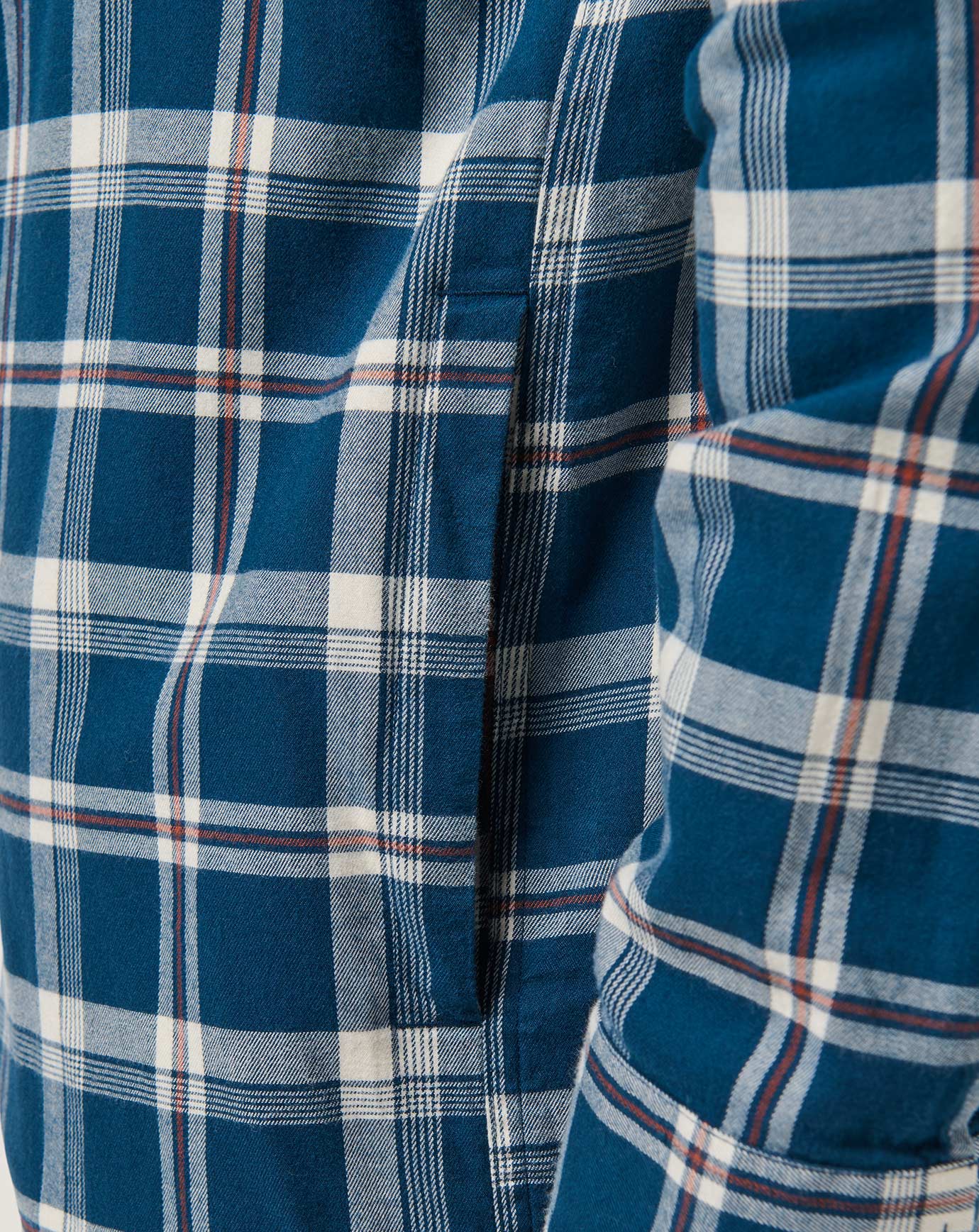 Men Cloud Flannel Hooded Button-Up