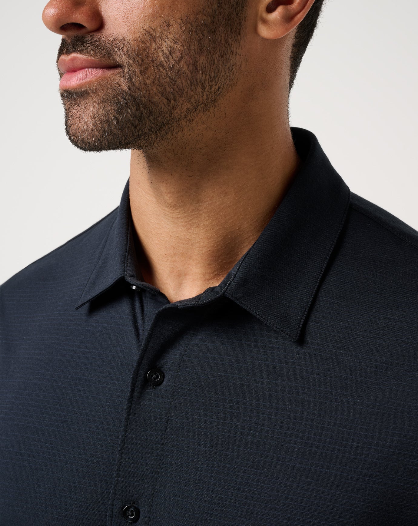 Men The Heater Button-Up