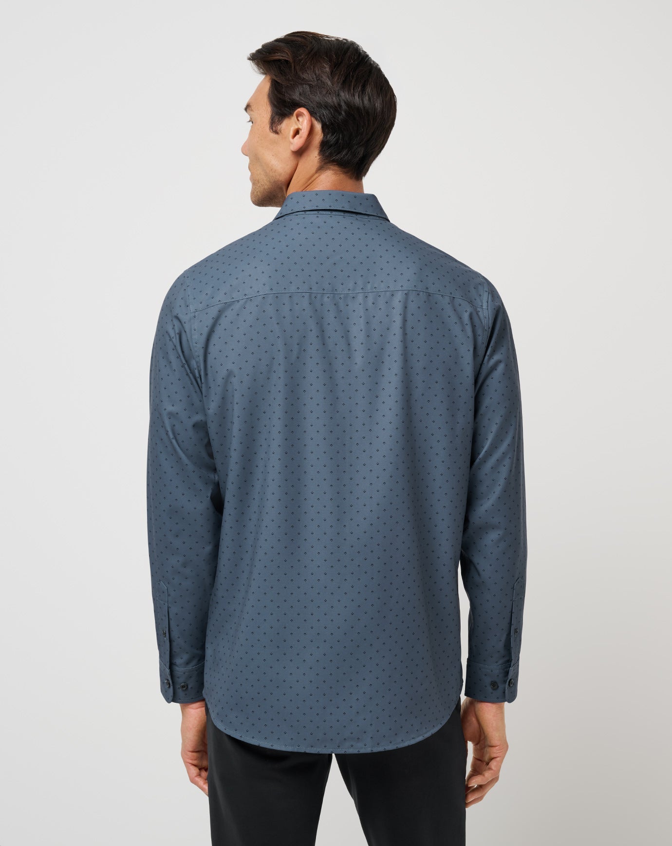 Men Techwoven Tidbits Button-Up