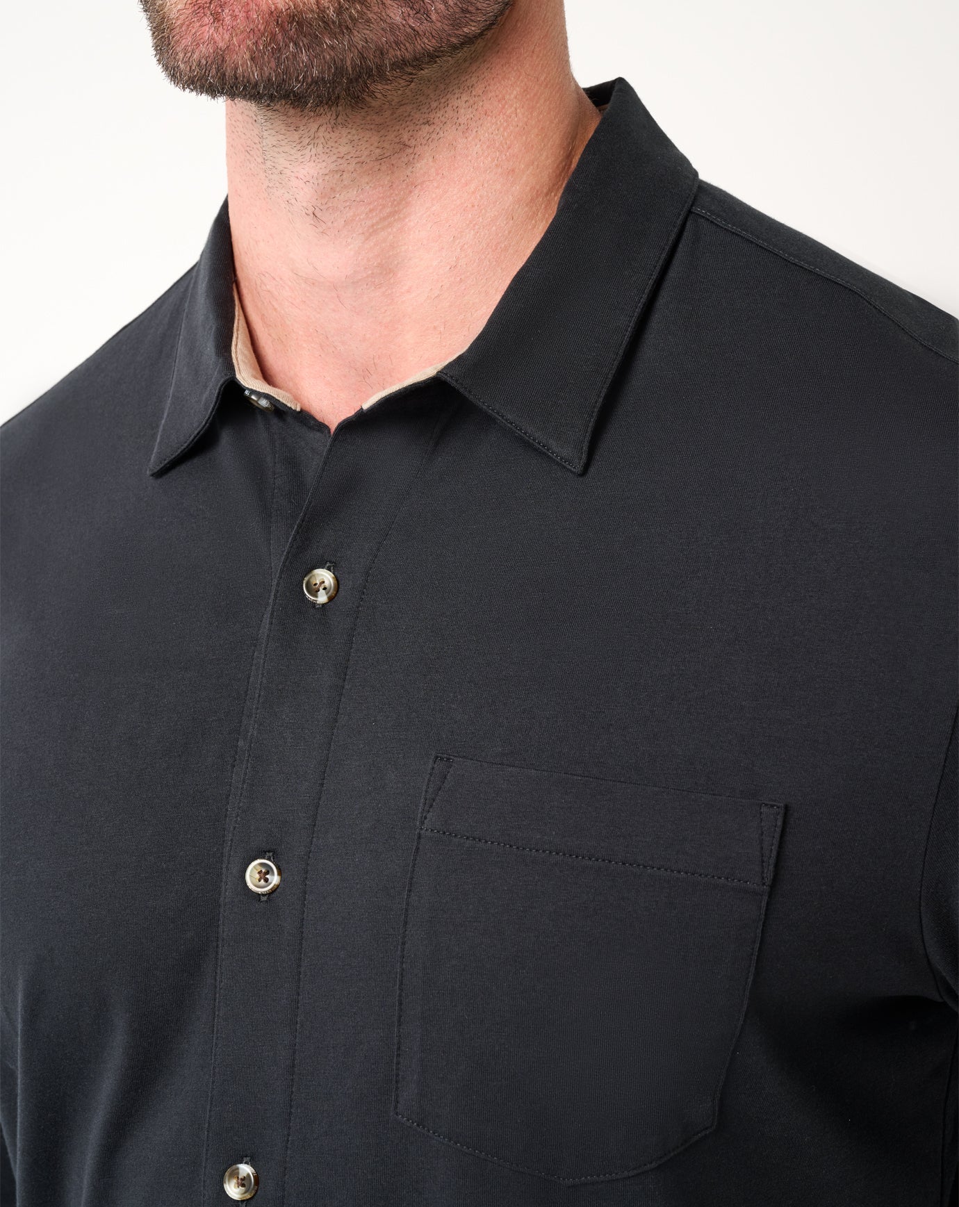 Men Comfortknit TM Social Club Button-Up