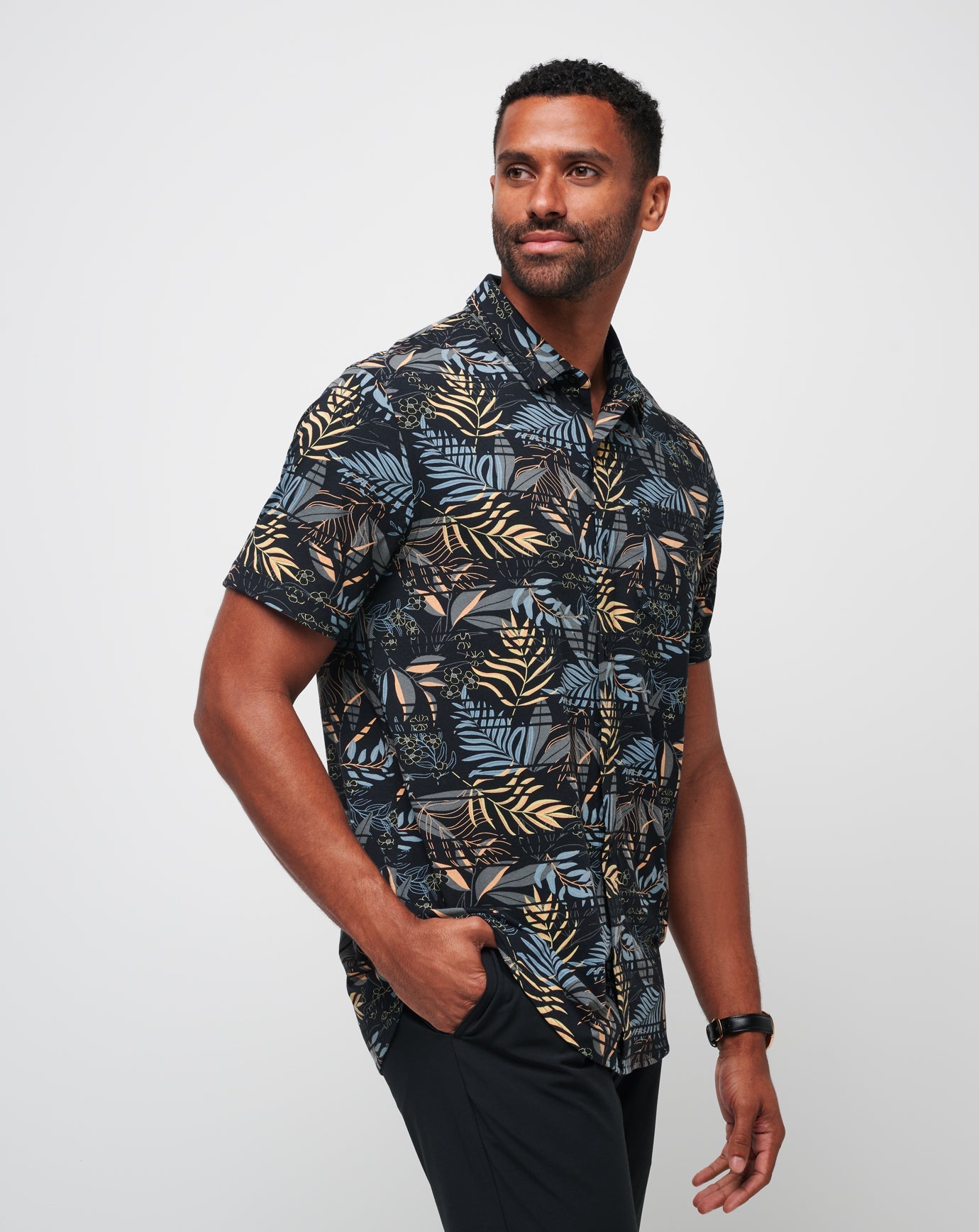 Men Knit Hanabata Days Button-Up