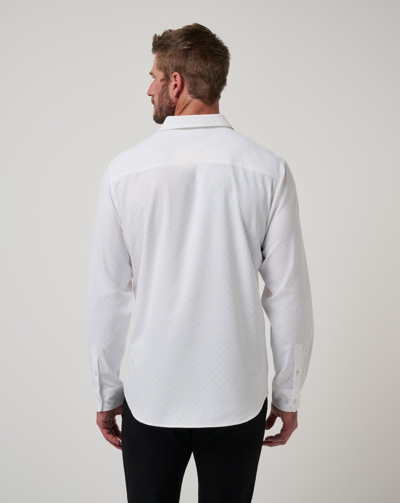 Men Techwoven Tidbits Button-Up