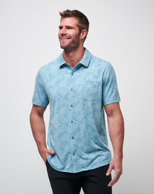 Men Knit Braddah Button-Up