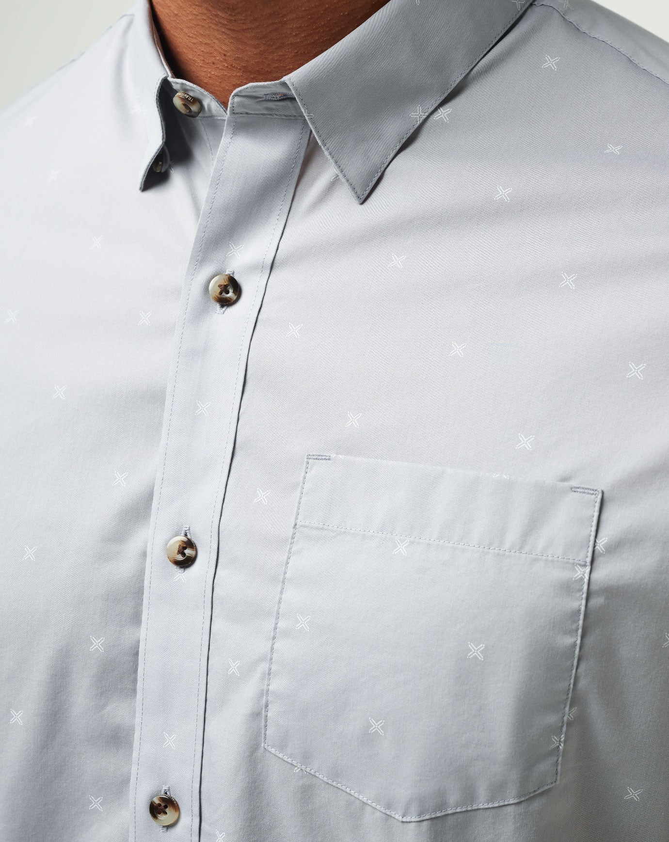 Men Across The Pond Button-Up
