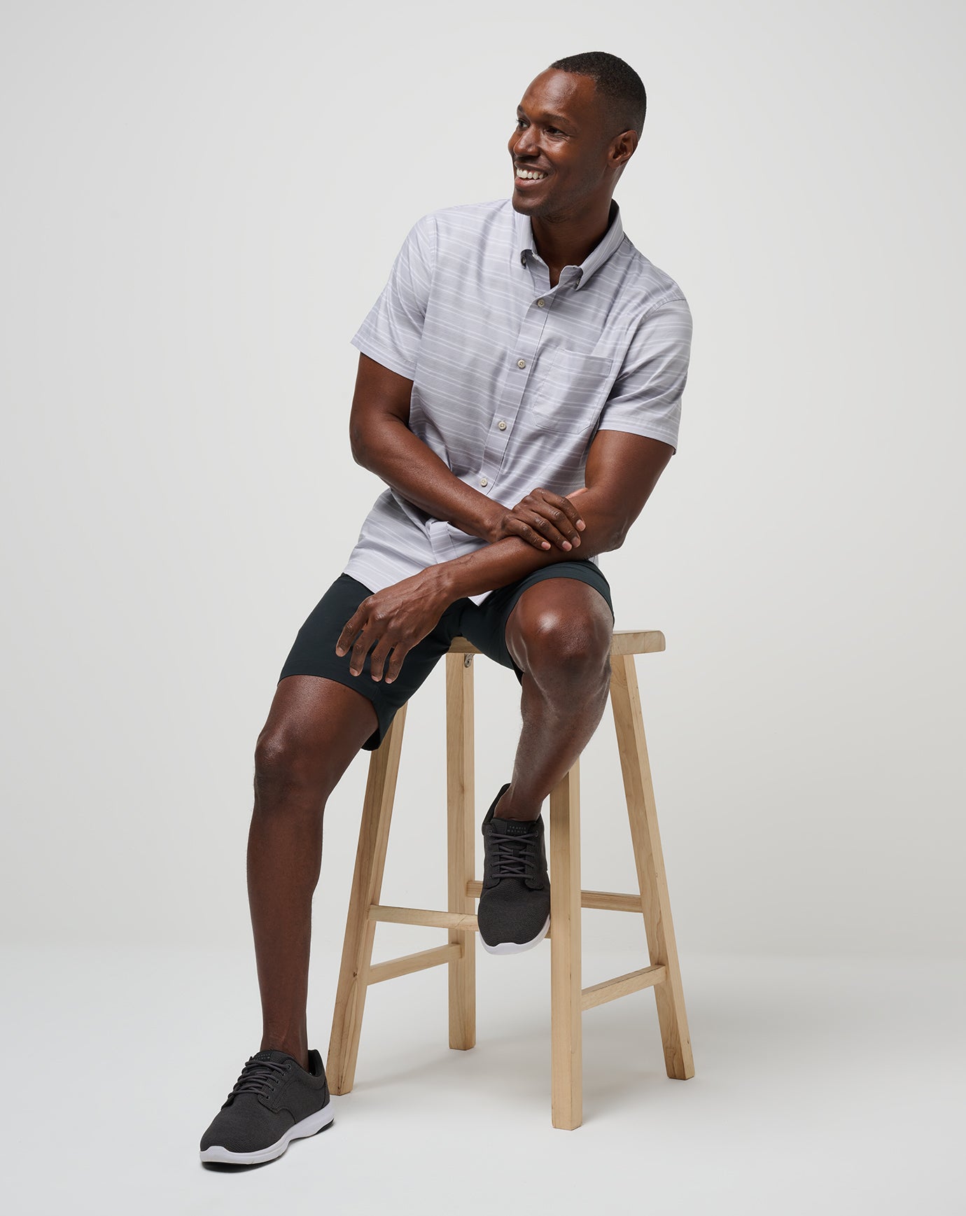 Men On The Table Button-Up