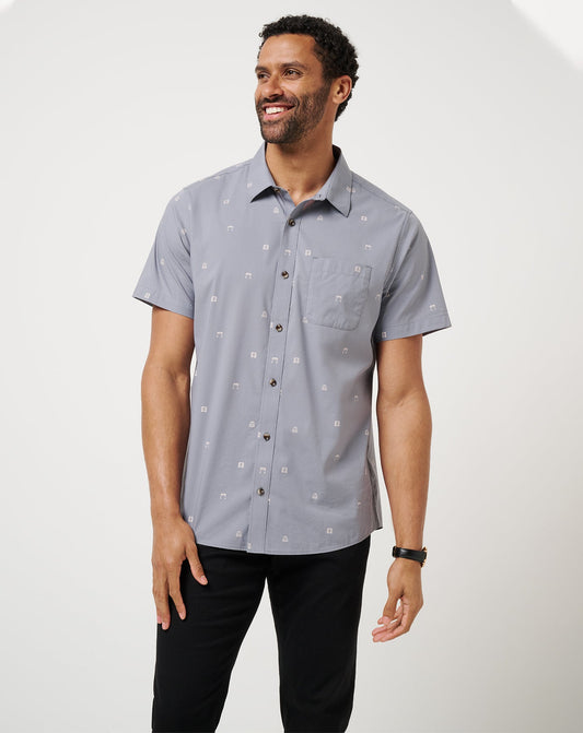 Men French Riviera Button-Up
