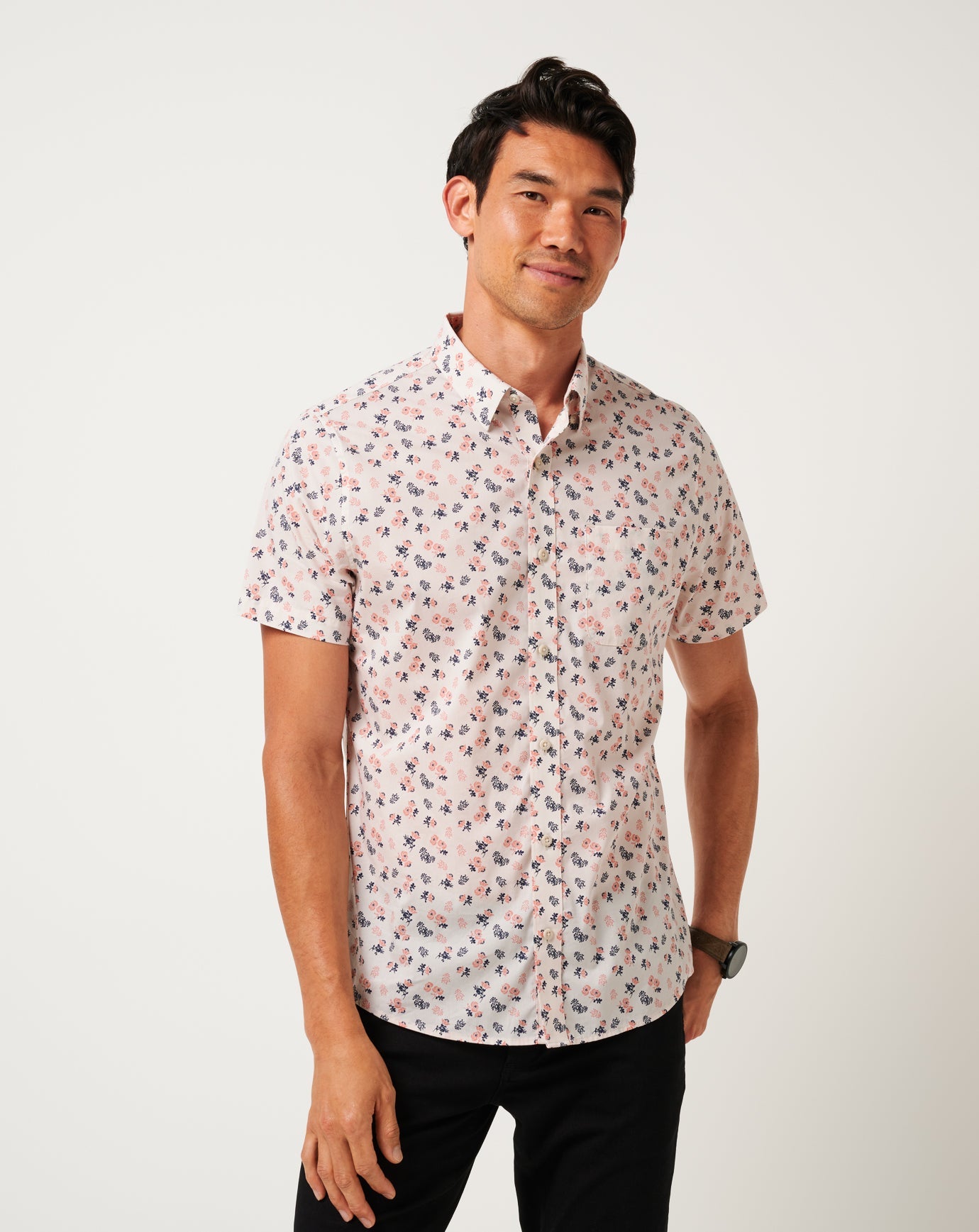Men Something New Button-Up