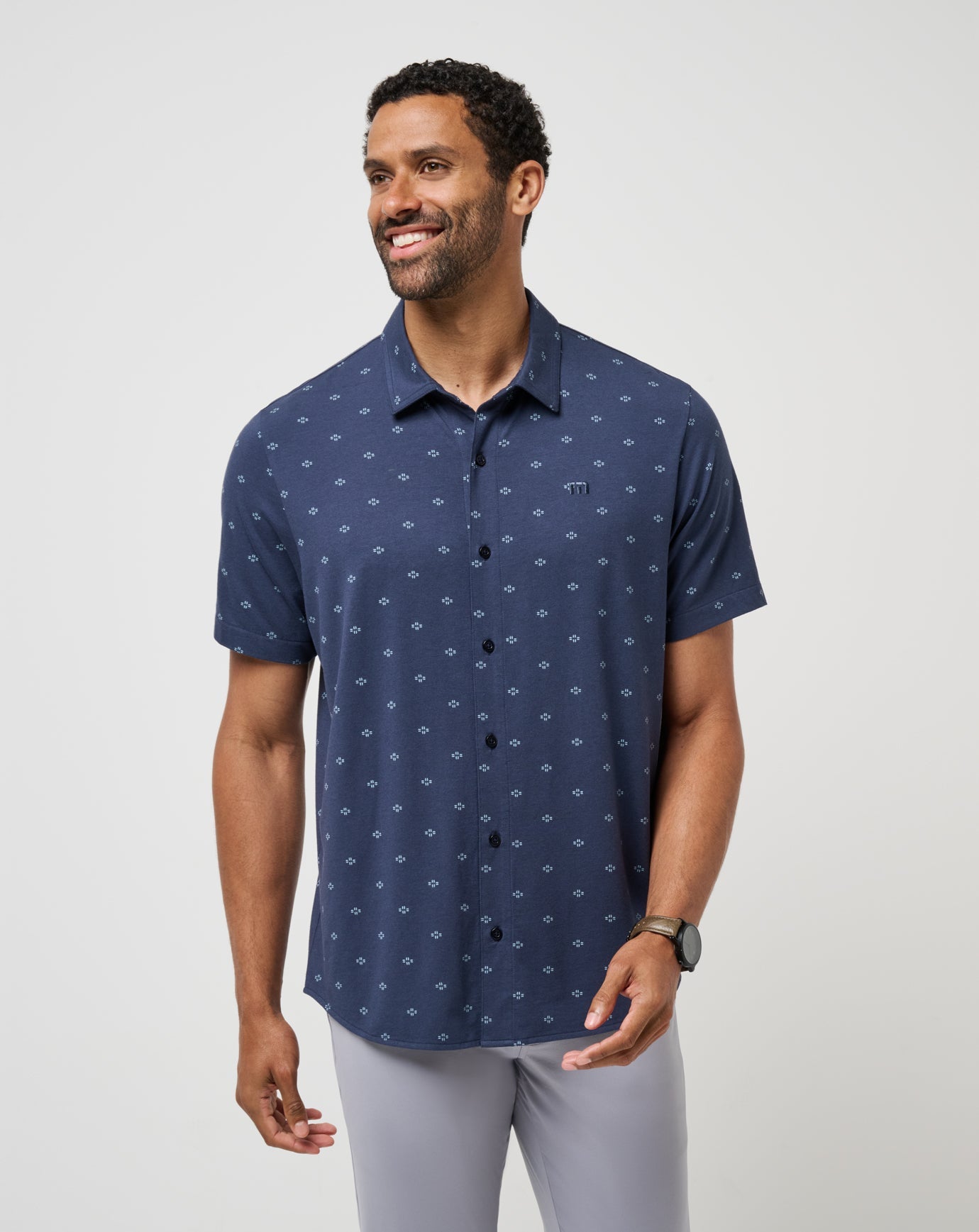 Men Shore Of It Button-Up