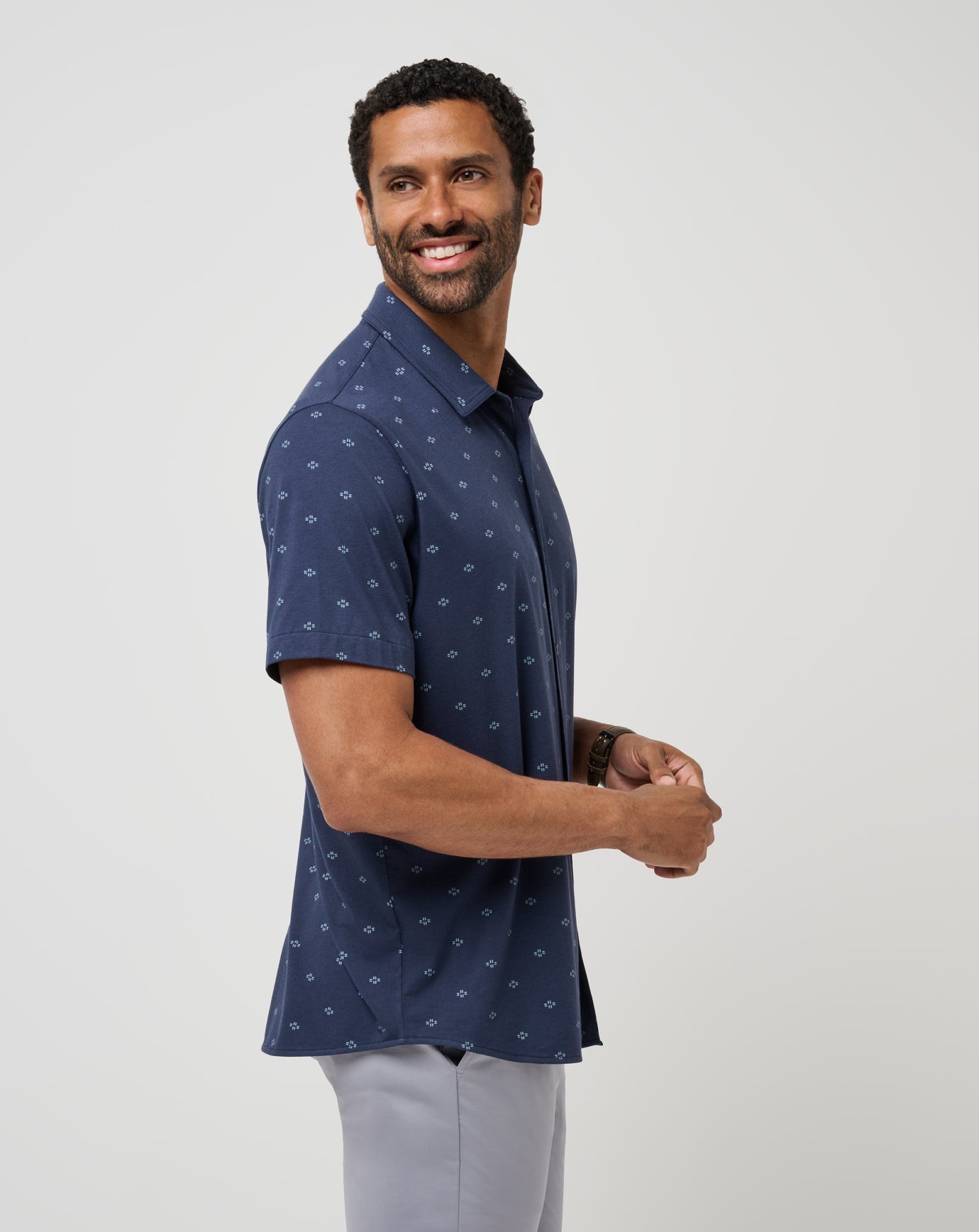 Men Shore Of It Button-Up