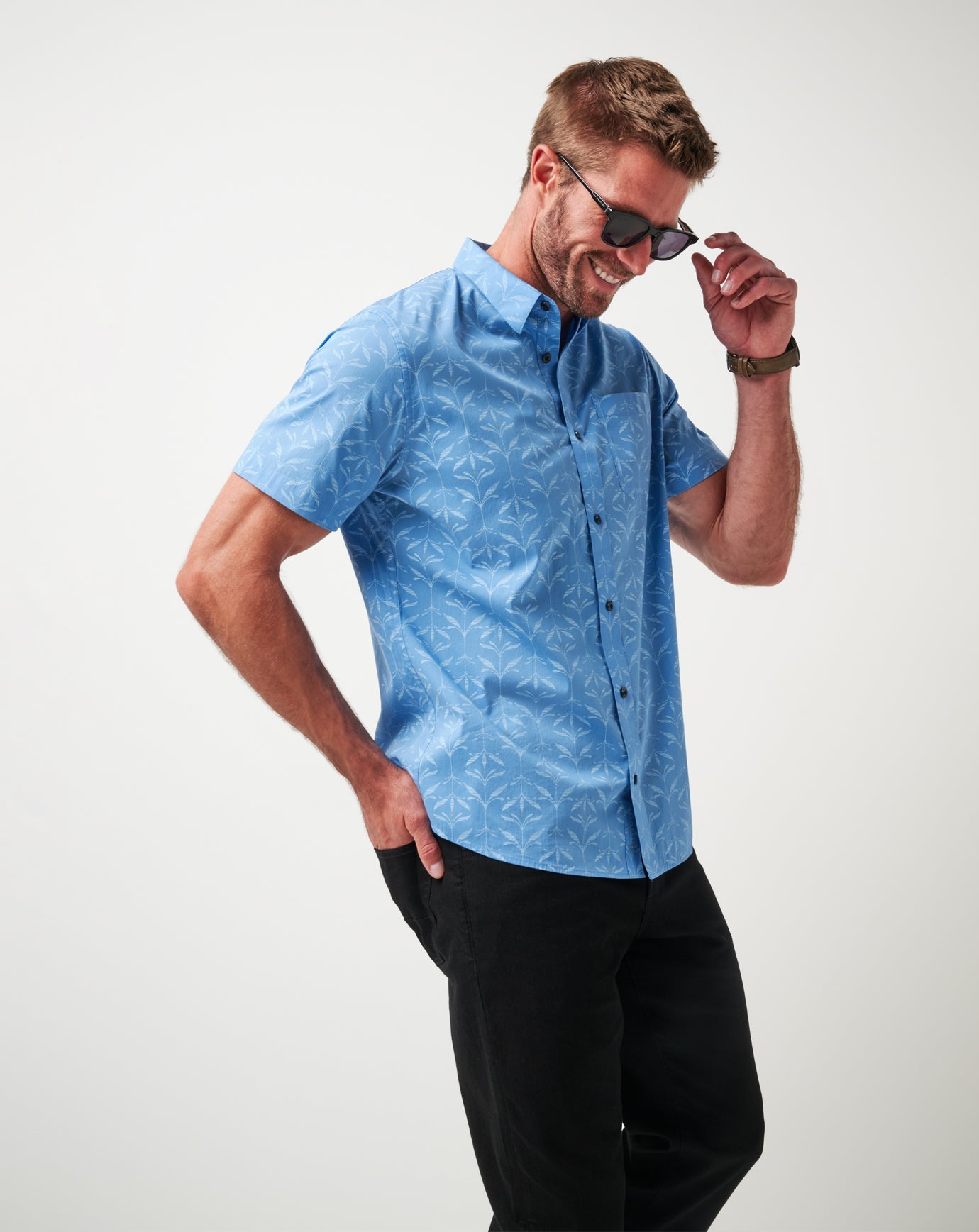 Men Canopy Breeze Button-Up