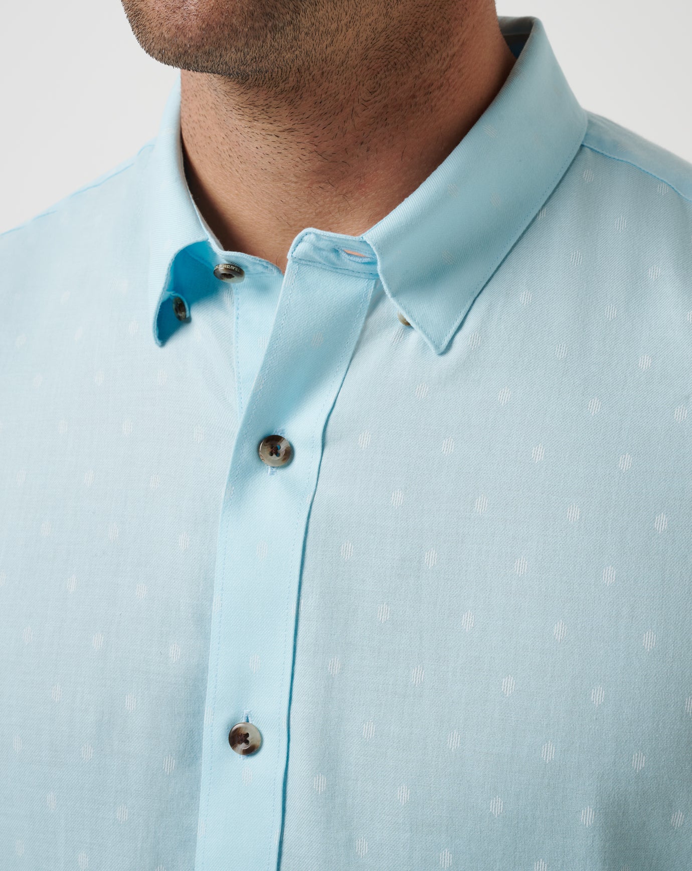 Men Early Check In Button-Up
