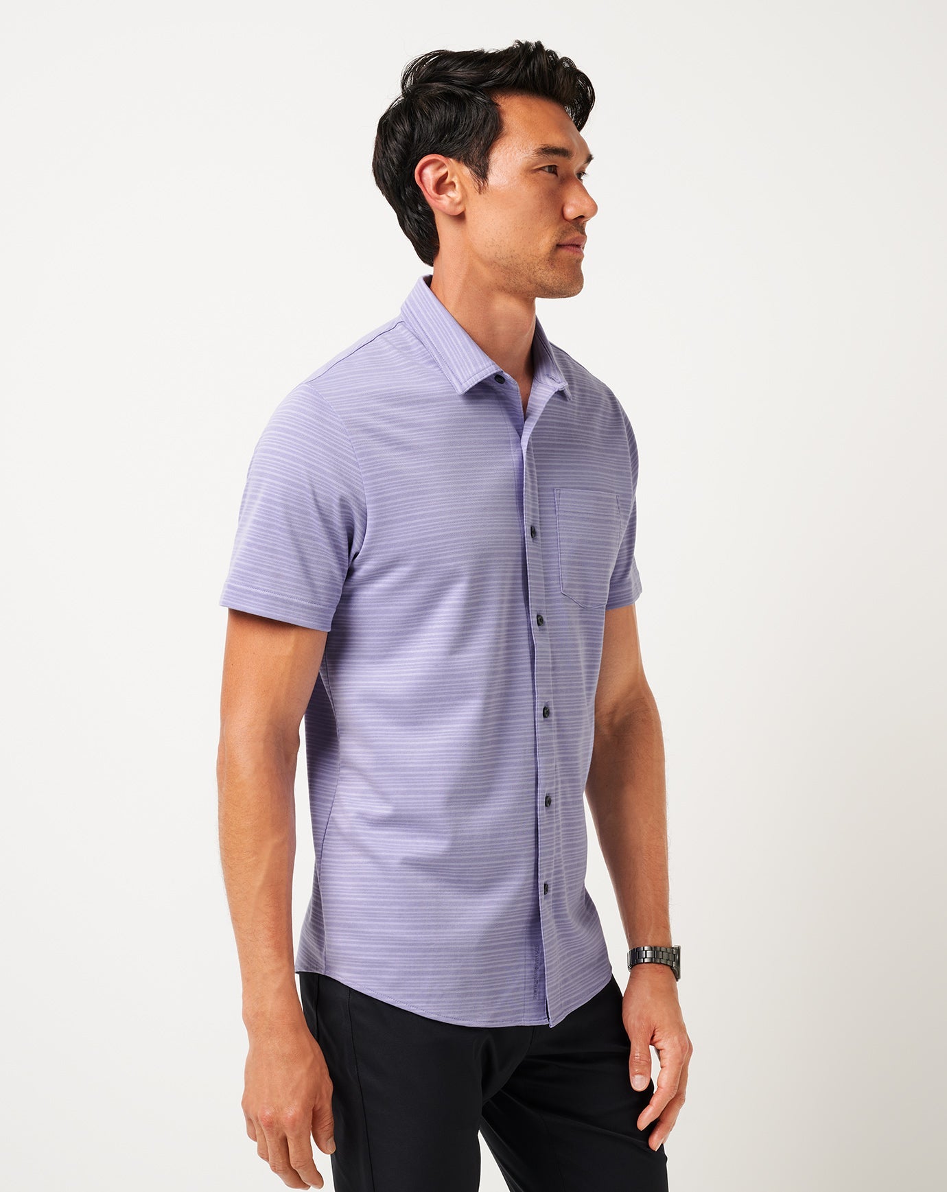 Men Knit Trip To The City Button-Up