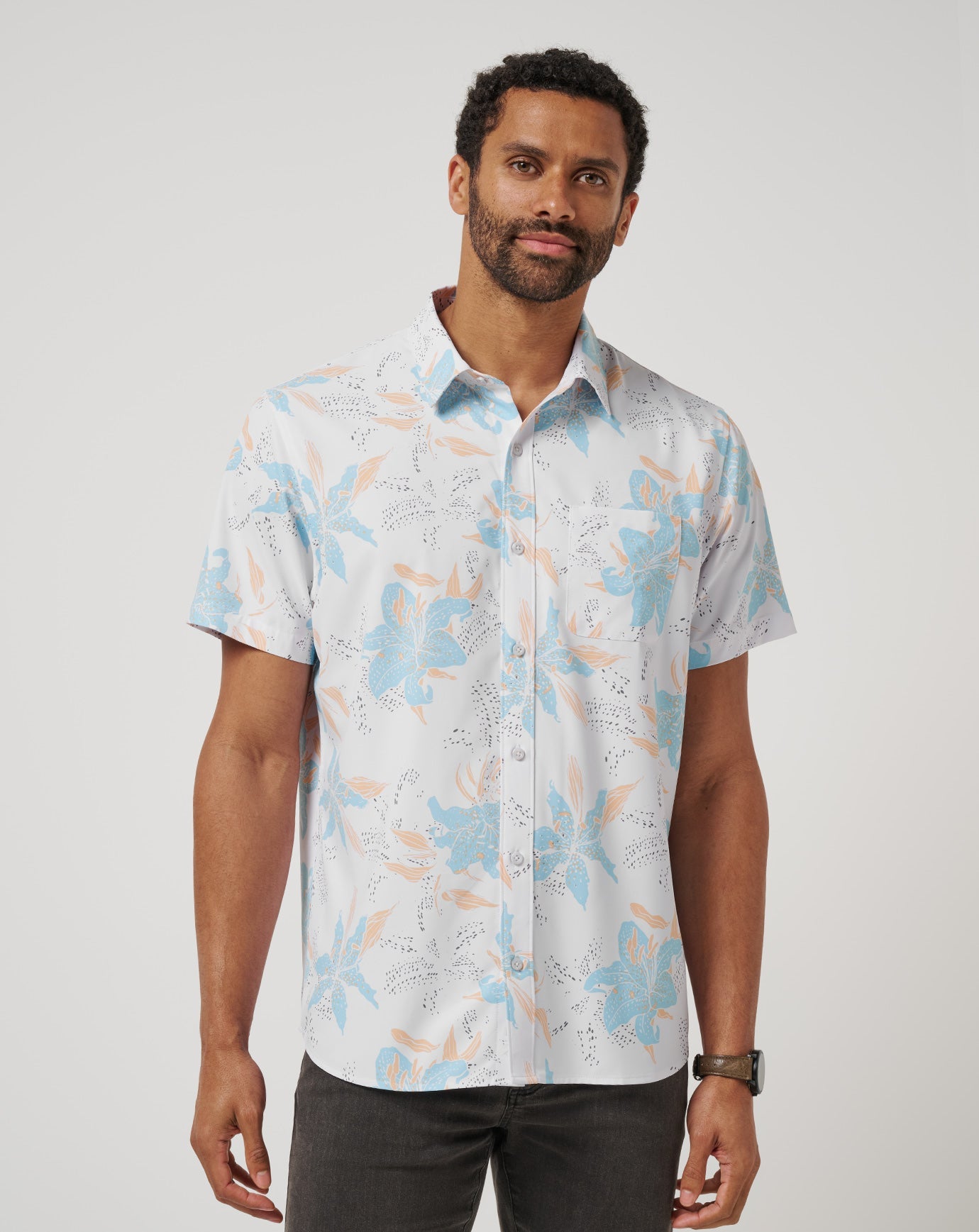 Men|New Techwoven Board Battle Button-Up