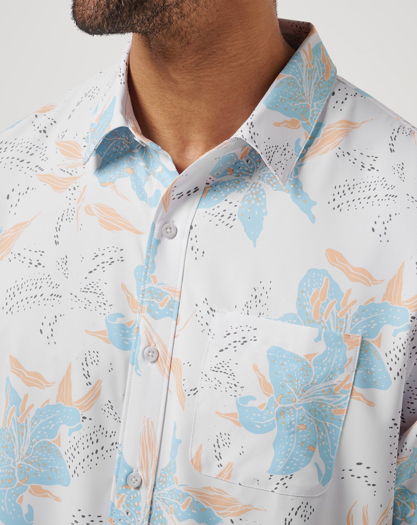 Men|New Techwoven Board Battle Button-Up