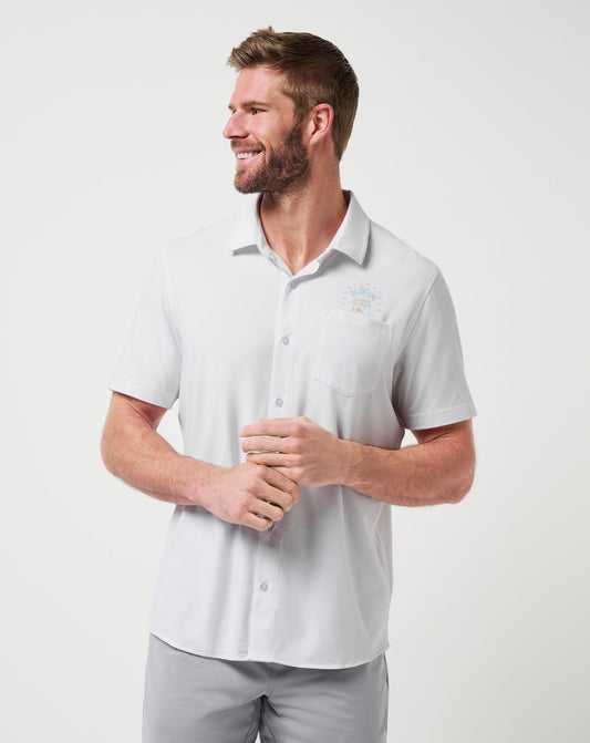 Men Poolside Pitcher Button-Up