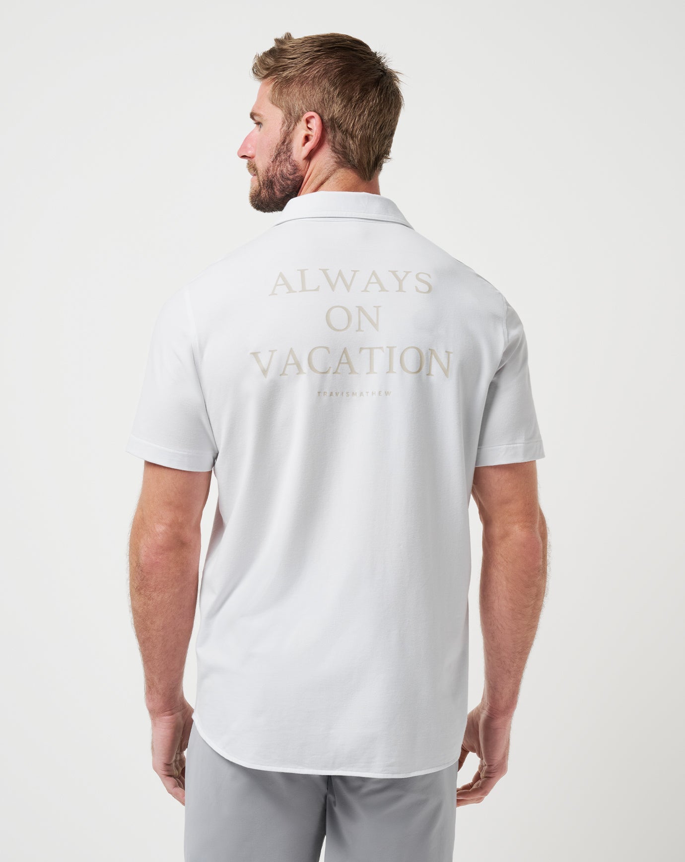 Men Poolside Pitcher Button-Up