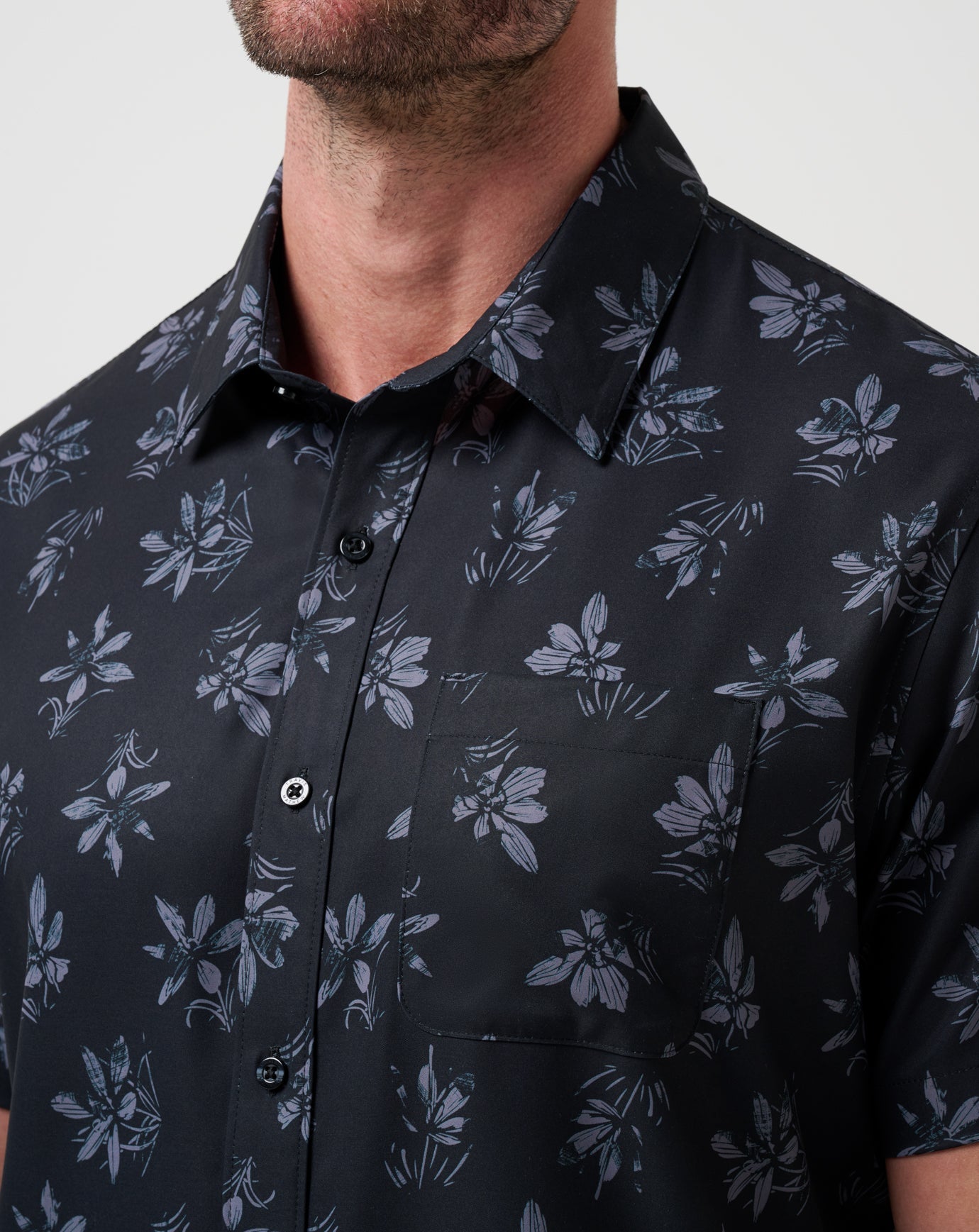 Men Techwoven Seamate Button-Up