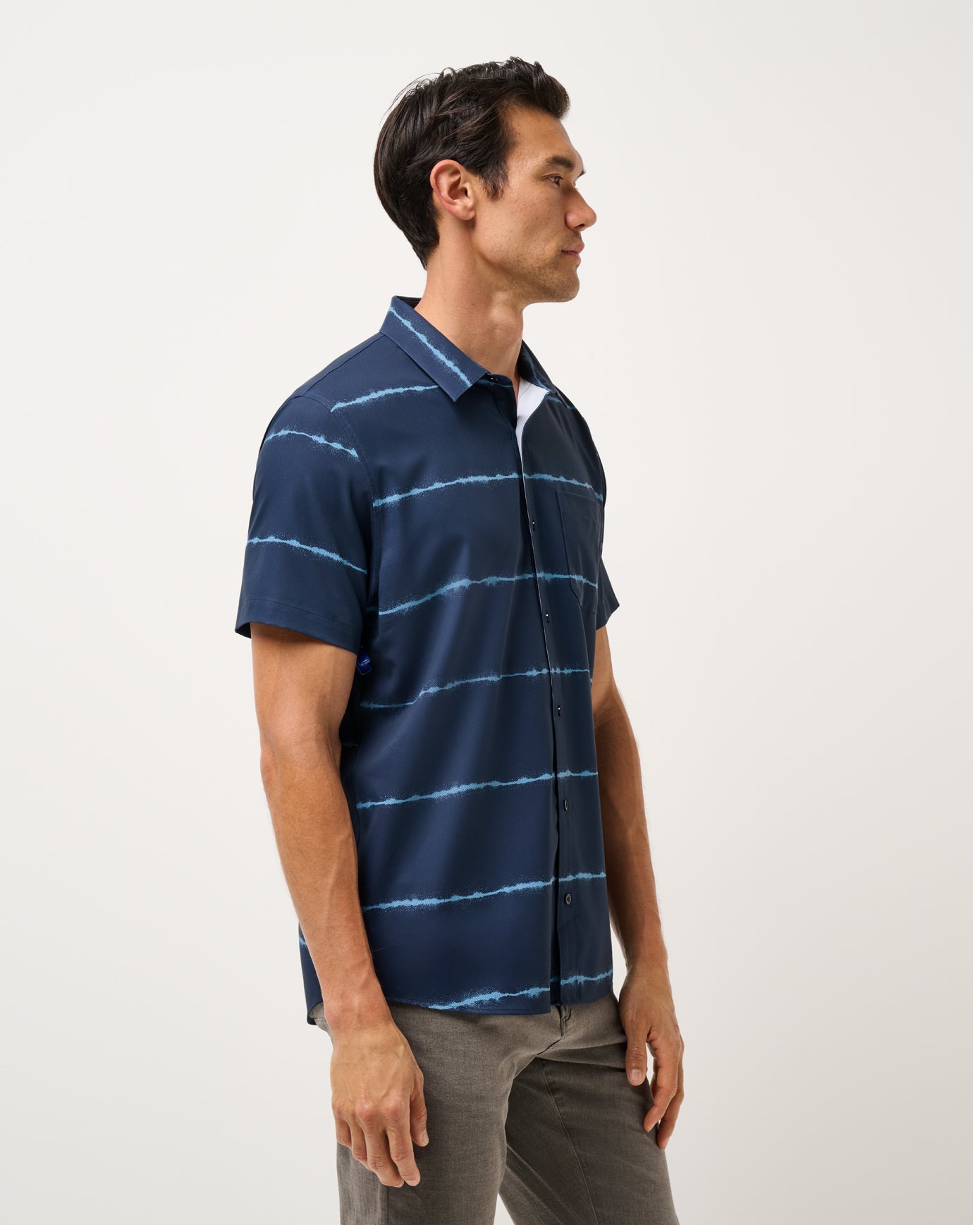 Men|New Techwoven Sundaze Button-Up