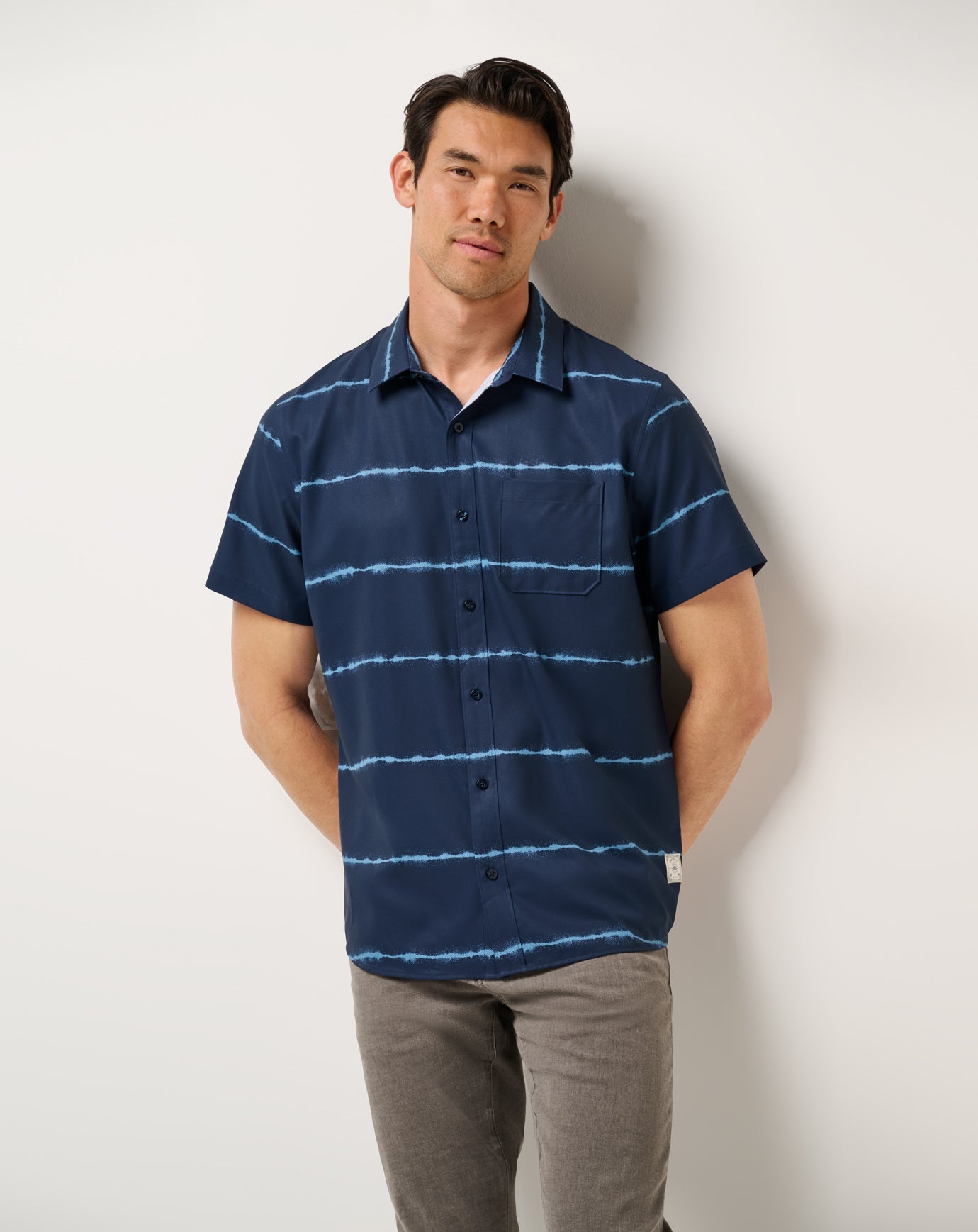 Men|New Techwoven Sundaze Button-Up