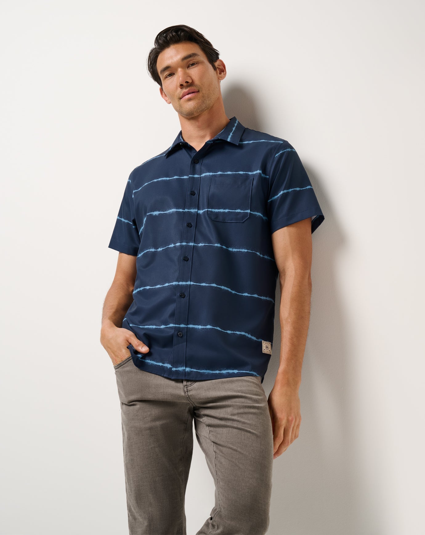Men|New Techwoven Sundaze Button-Up