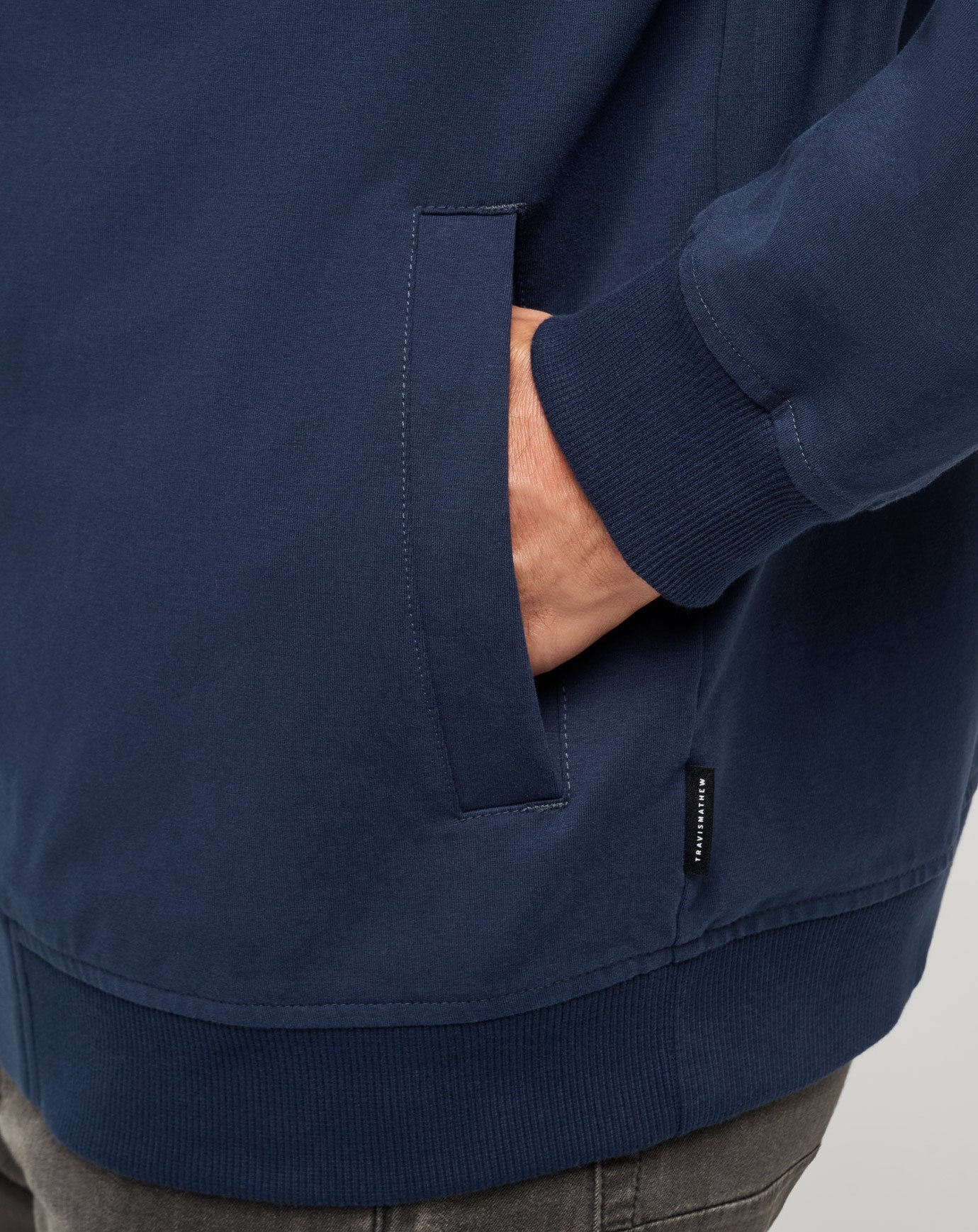 Men Stretchknit Bomber Jacket