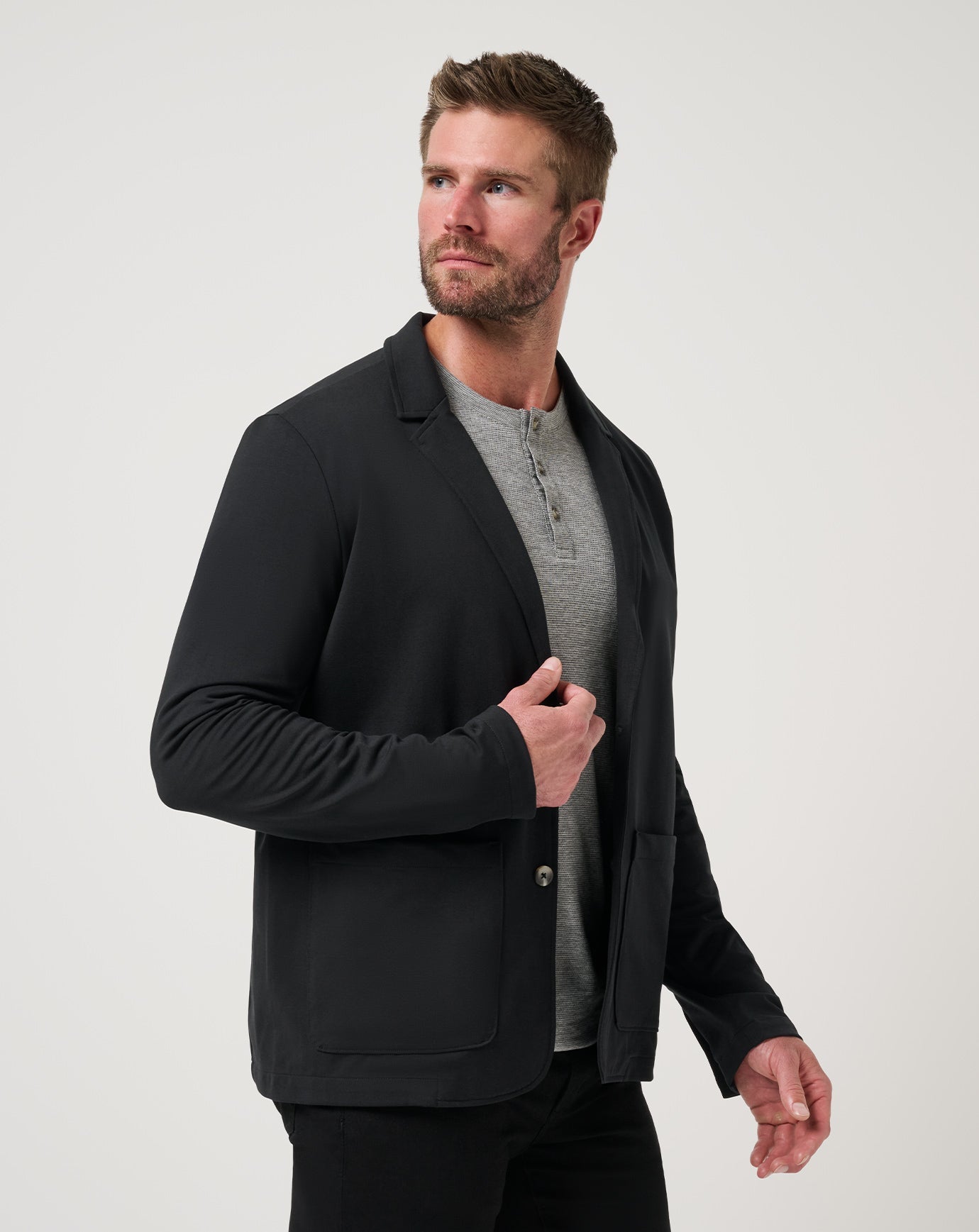 Men Stretchknit Blazer