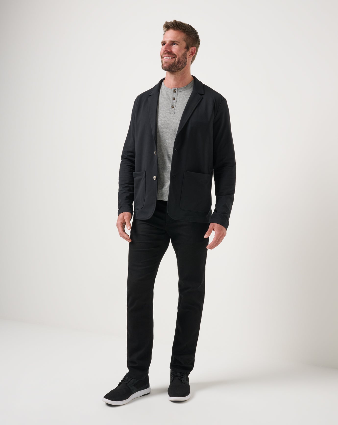 Men Stretchknit Blazer