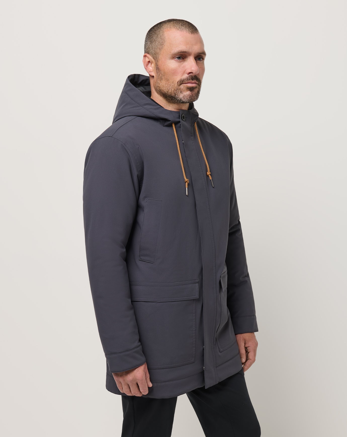 Men Mountain Pass Long Jacket