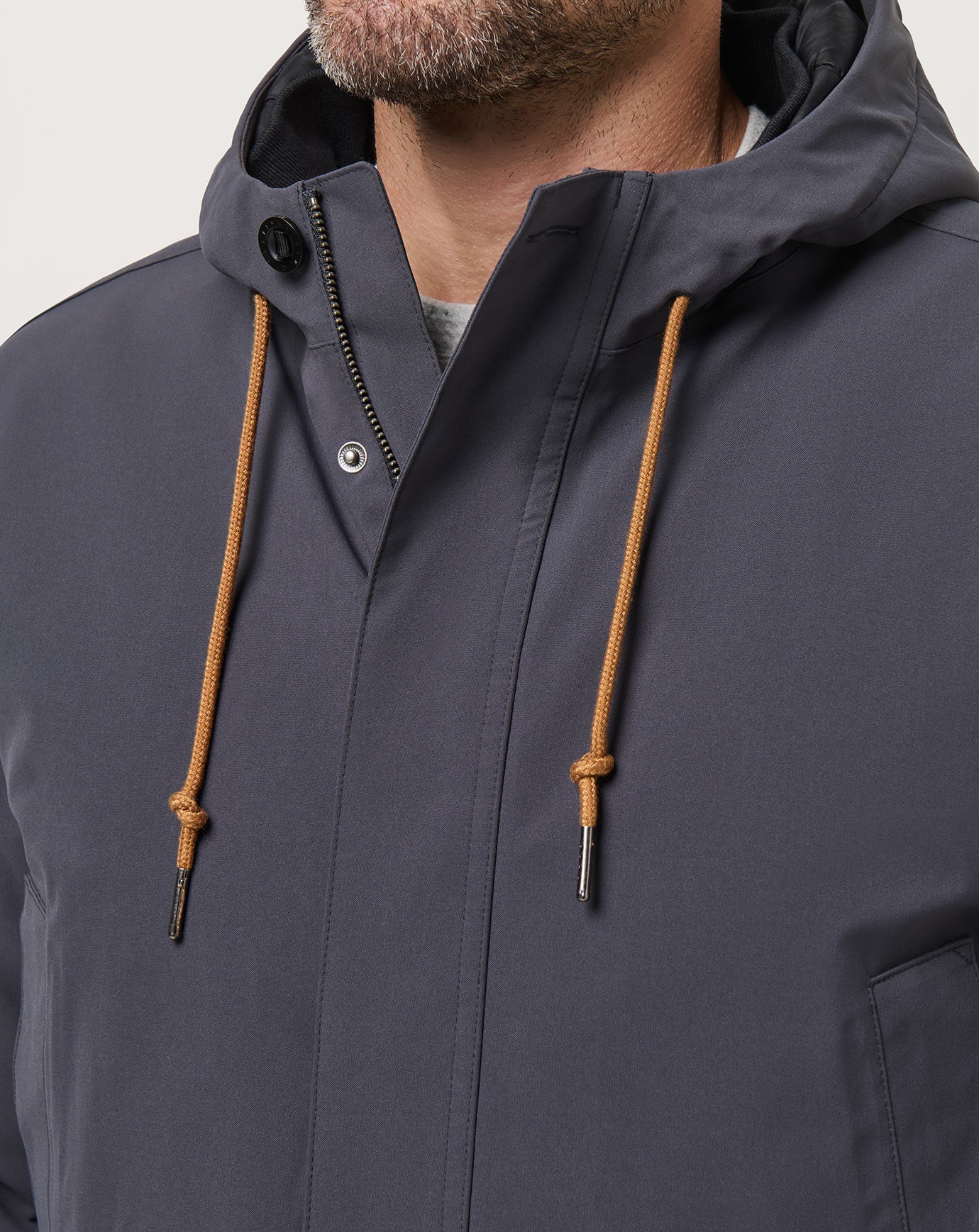 Men Mountain Pass Long Jacket
