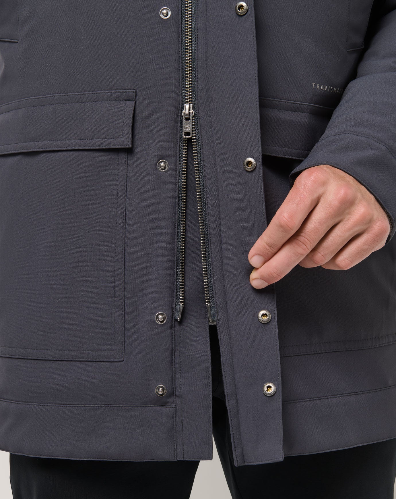 Men Mountain Pass Long Jacket