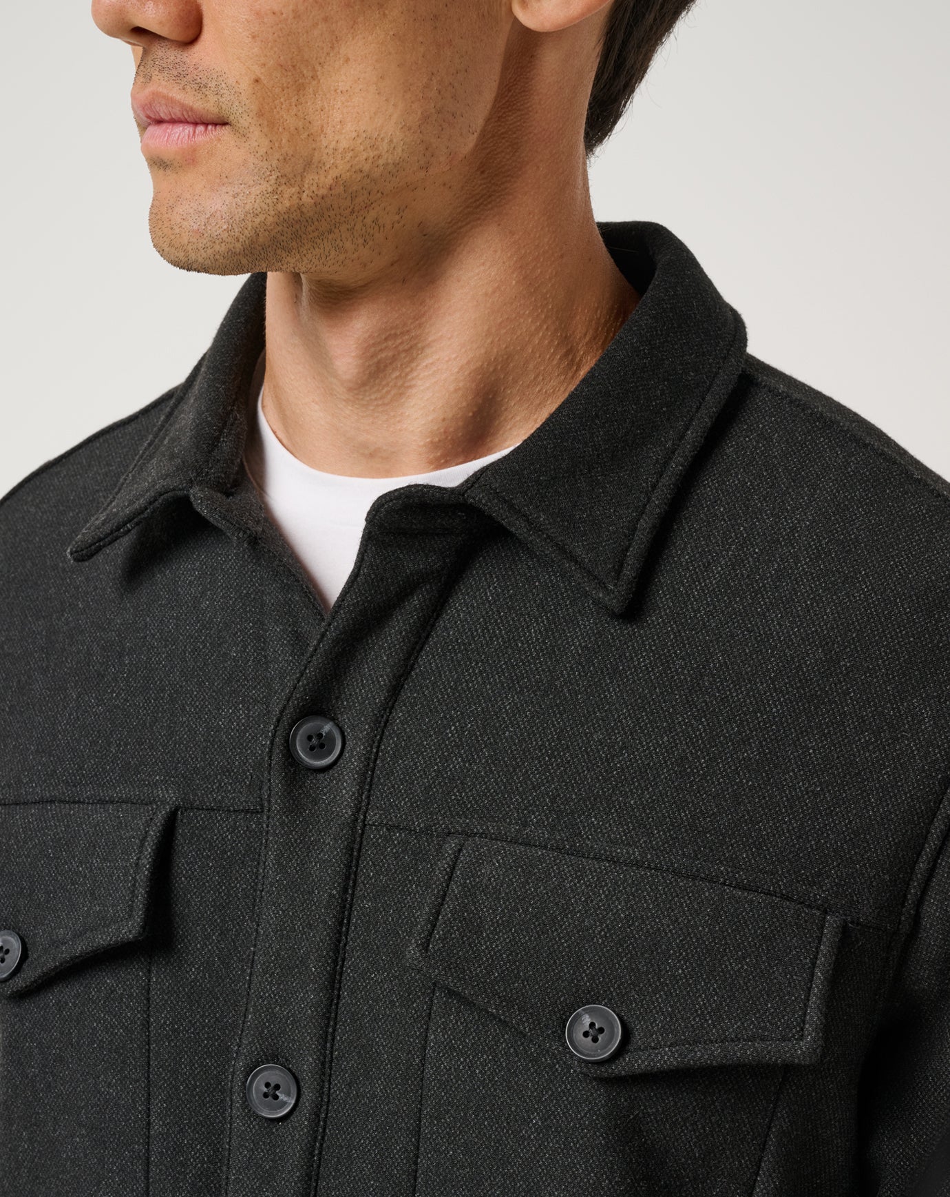 Men Are We There Yet Shirt Jacket