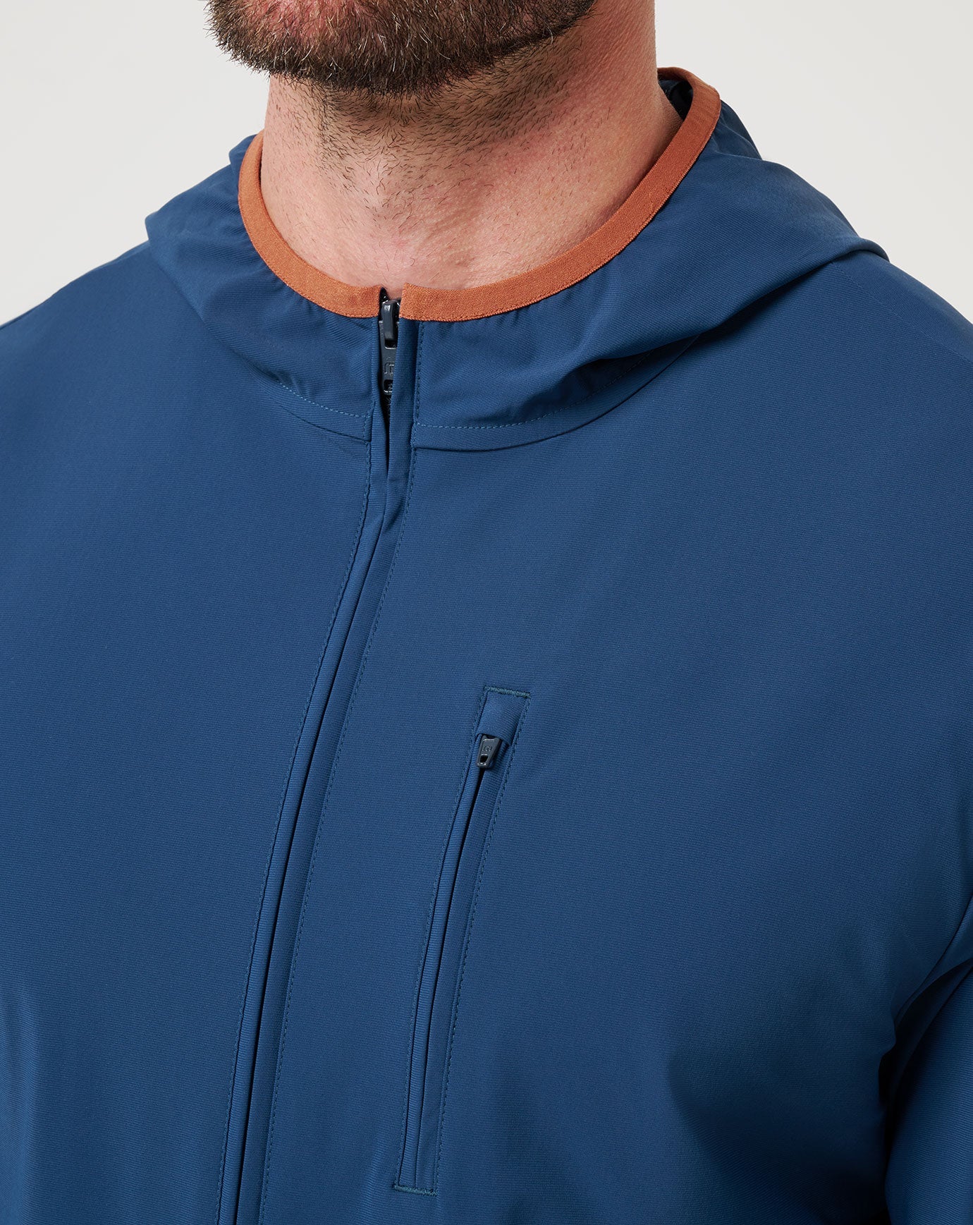 Men|Golf Long Layover Jacket