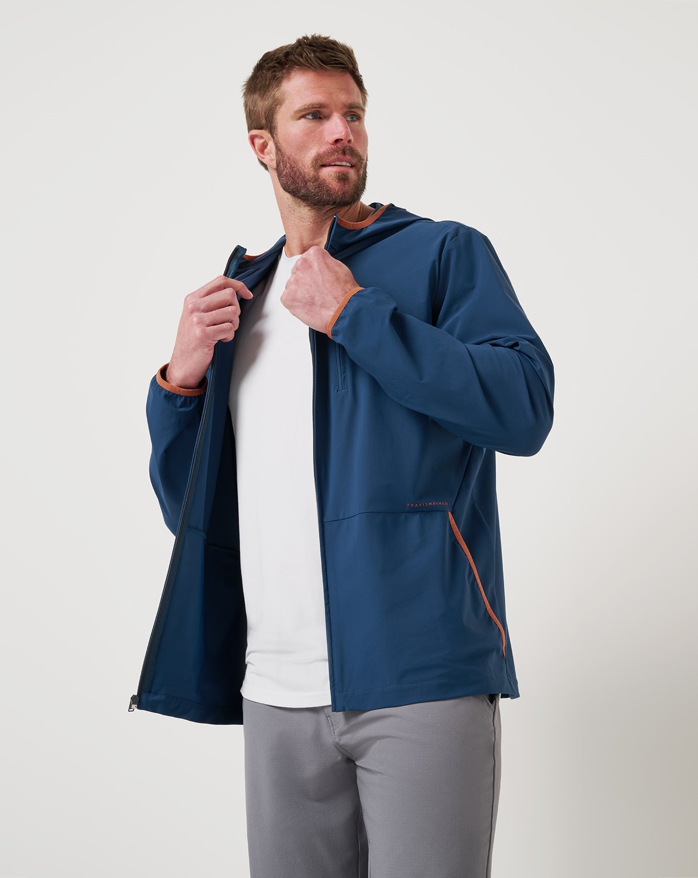 Men|Golf Long Layover Jacket