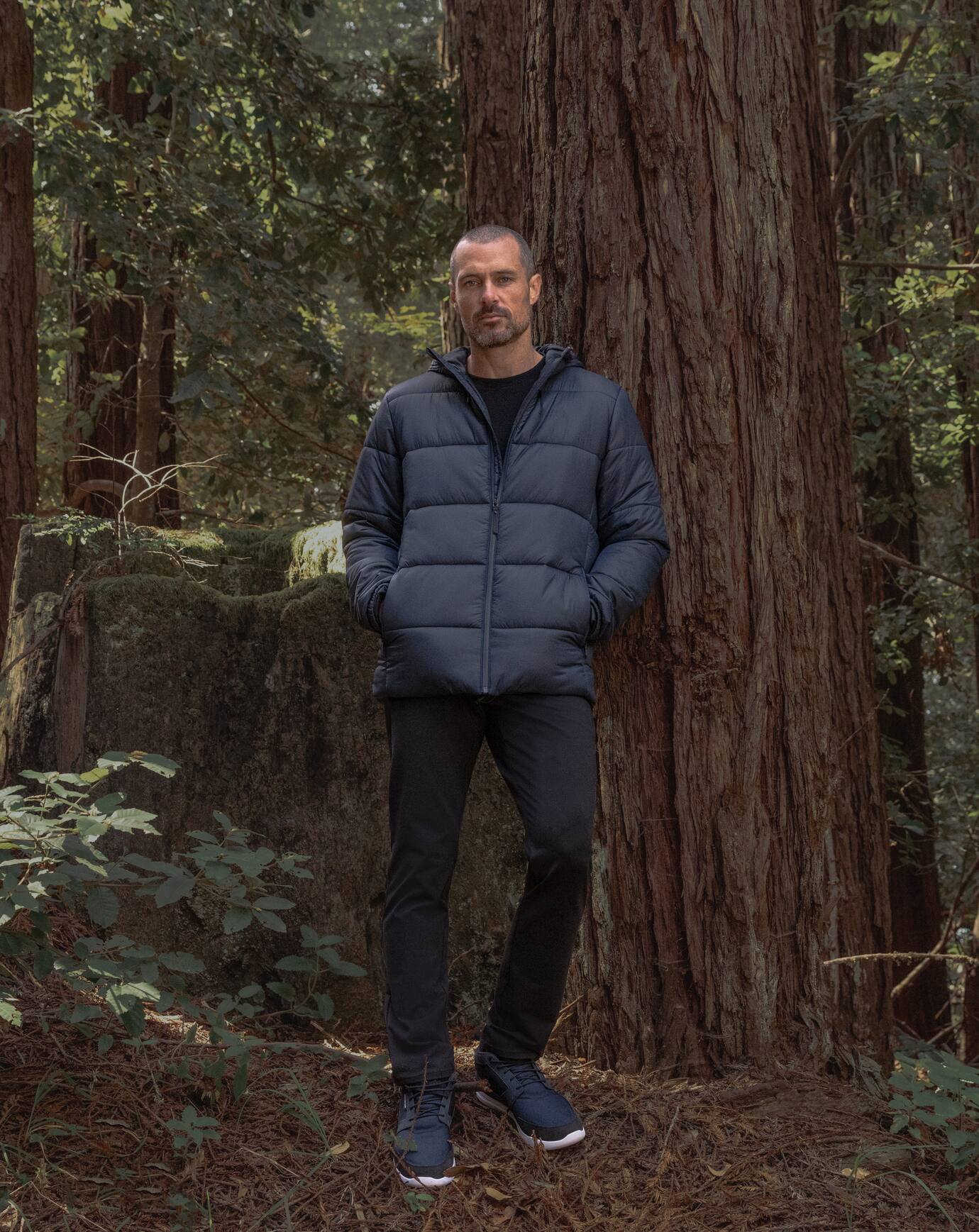 Men Aves Tech Puffer Jacket