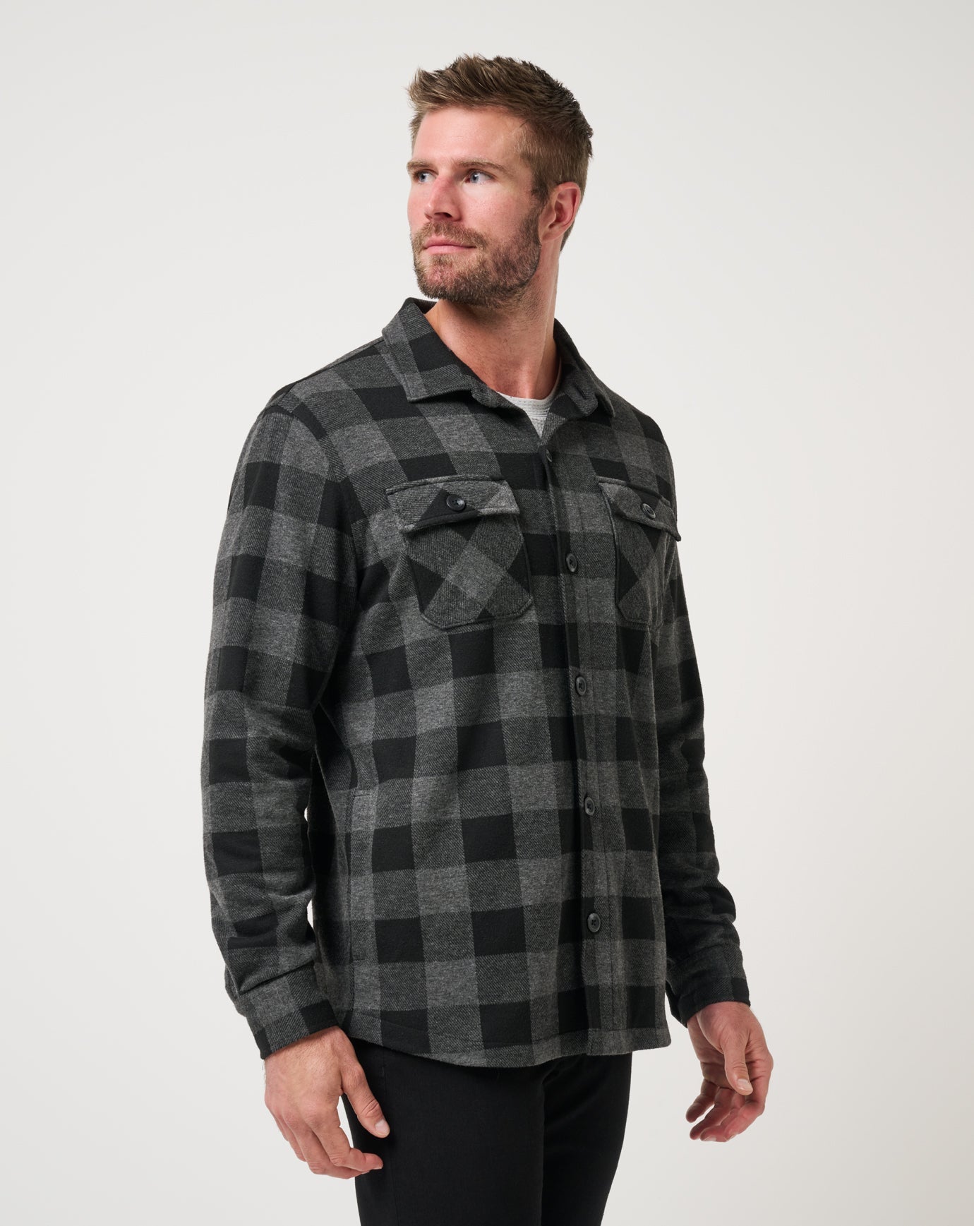 Men Return Flight Shirt Jacket