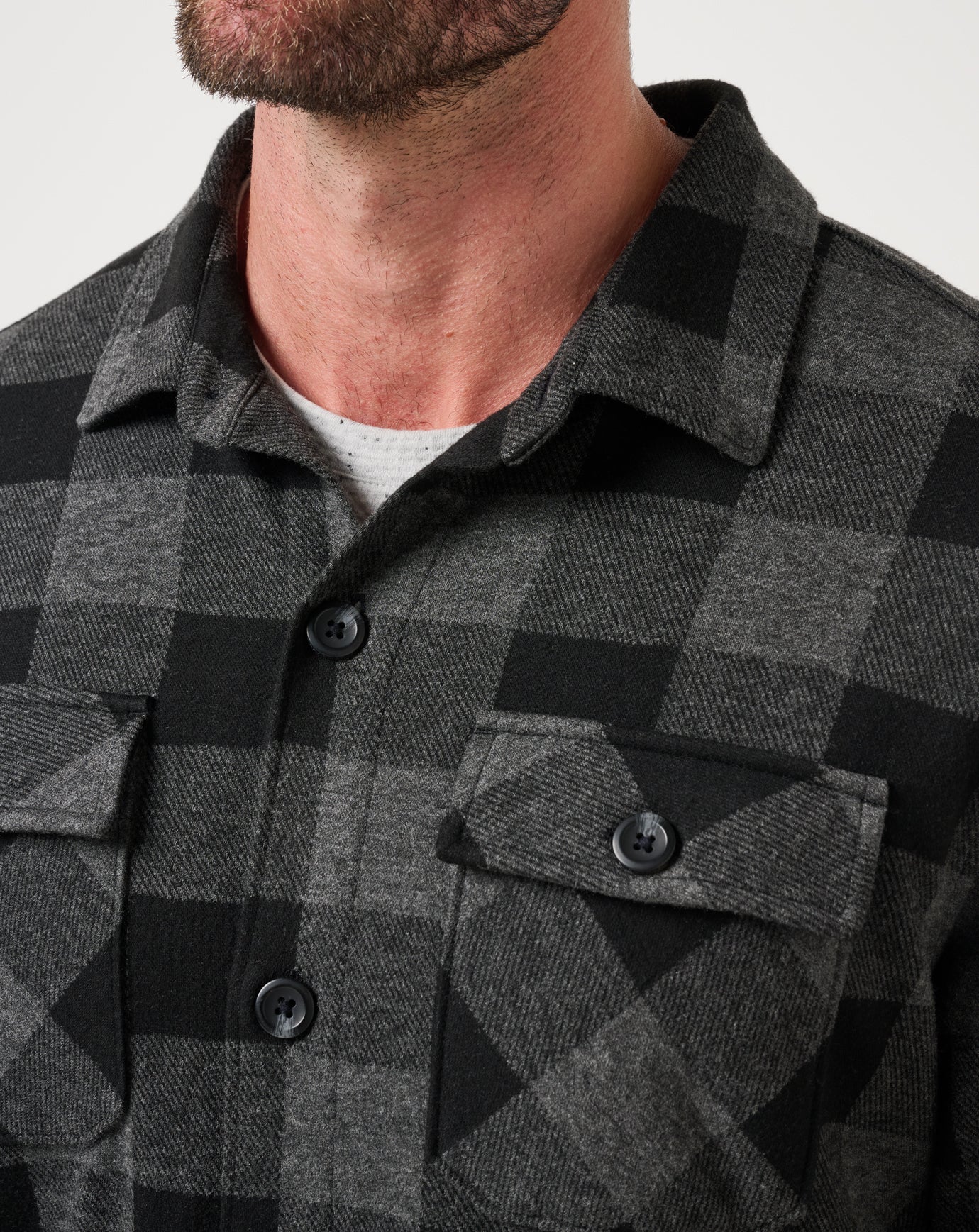Men Return Flight Shirt Jacket