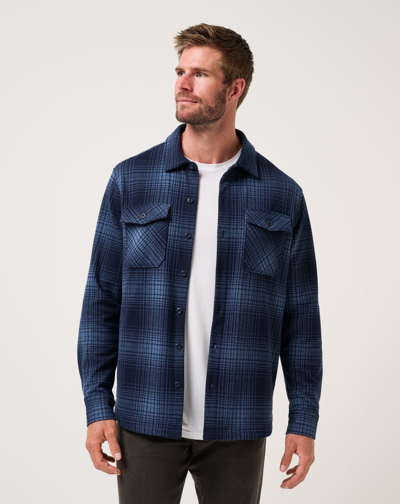 Men Sunset Season Shirt Jacket