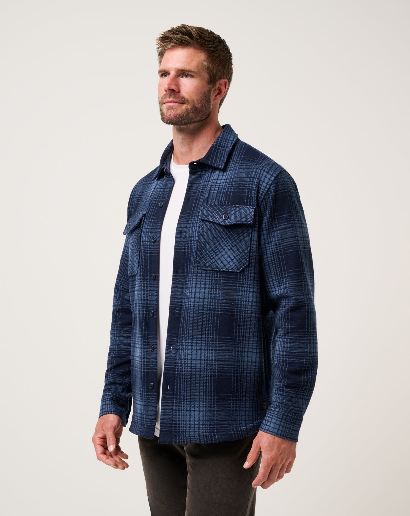Men Sunset Season Shirt Jacket