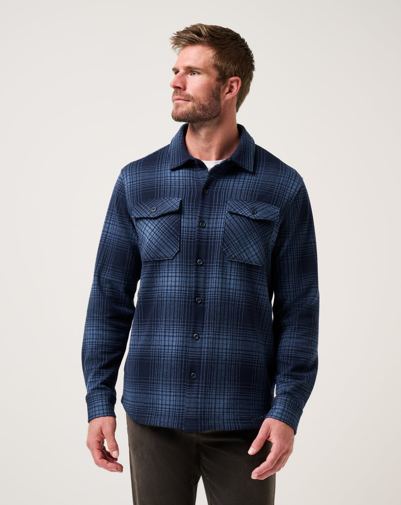 Men Sunset Season Shirt Jacket