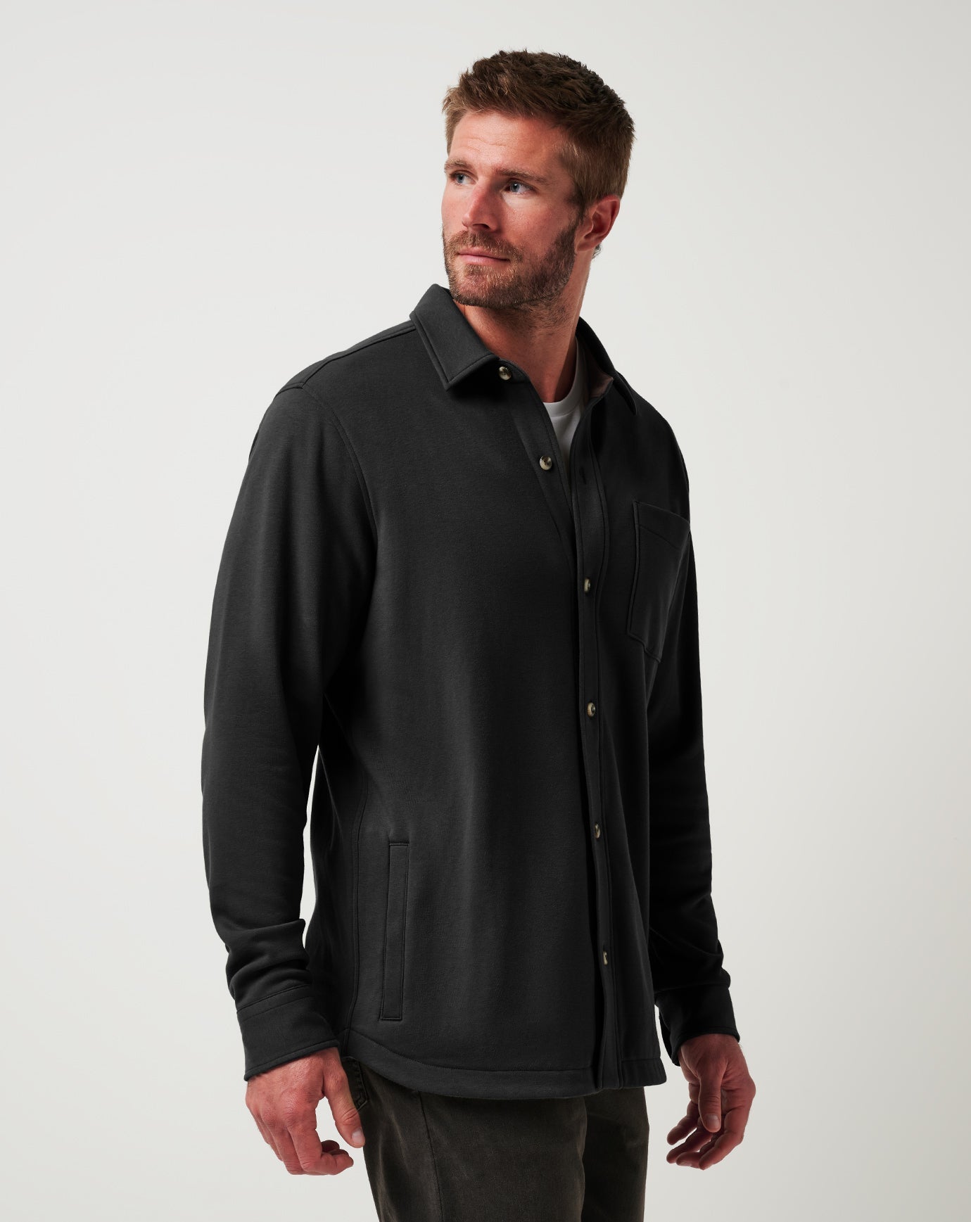 Men Cloud Shirt Jacket