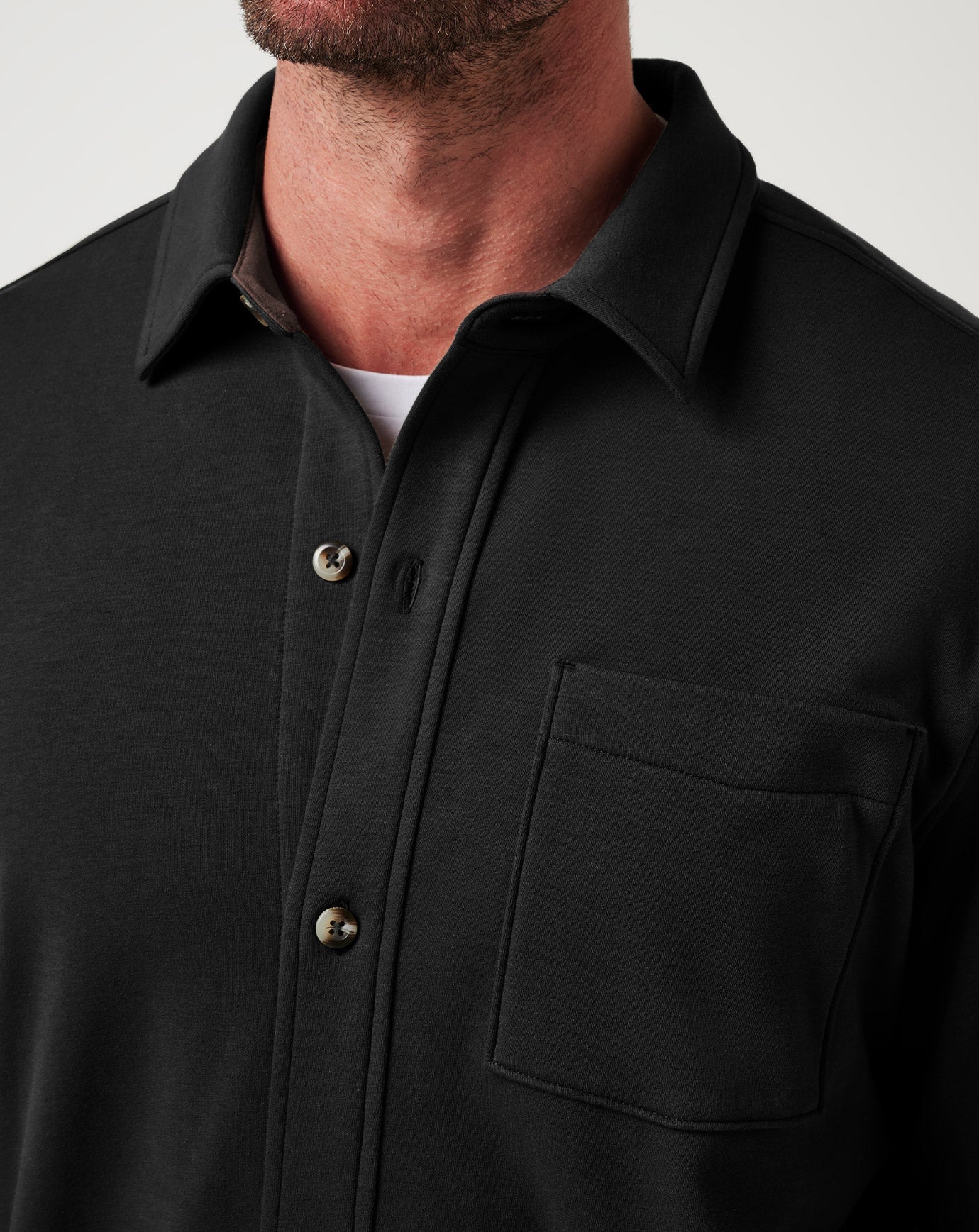 Men Cloud Shirt Jacket