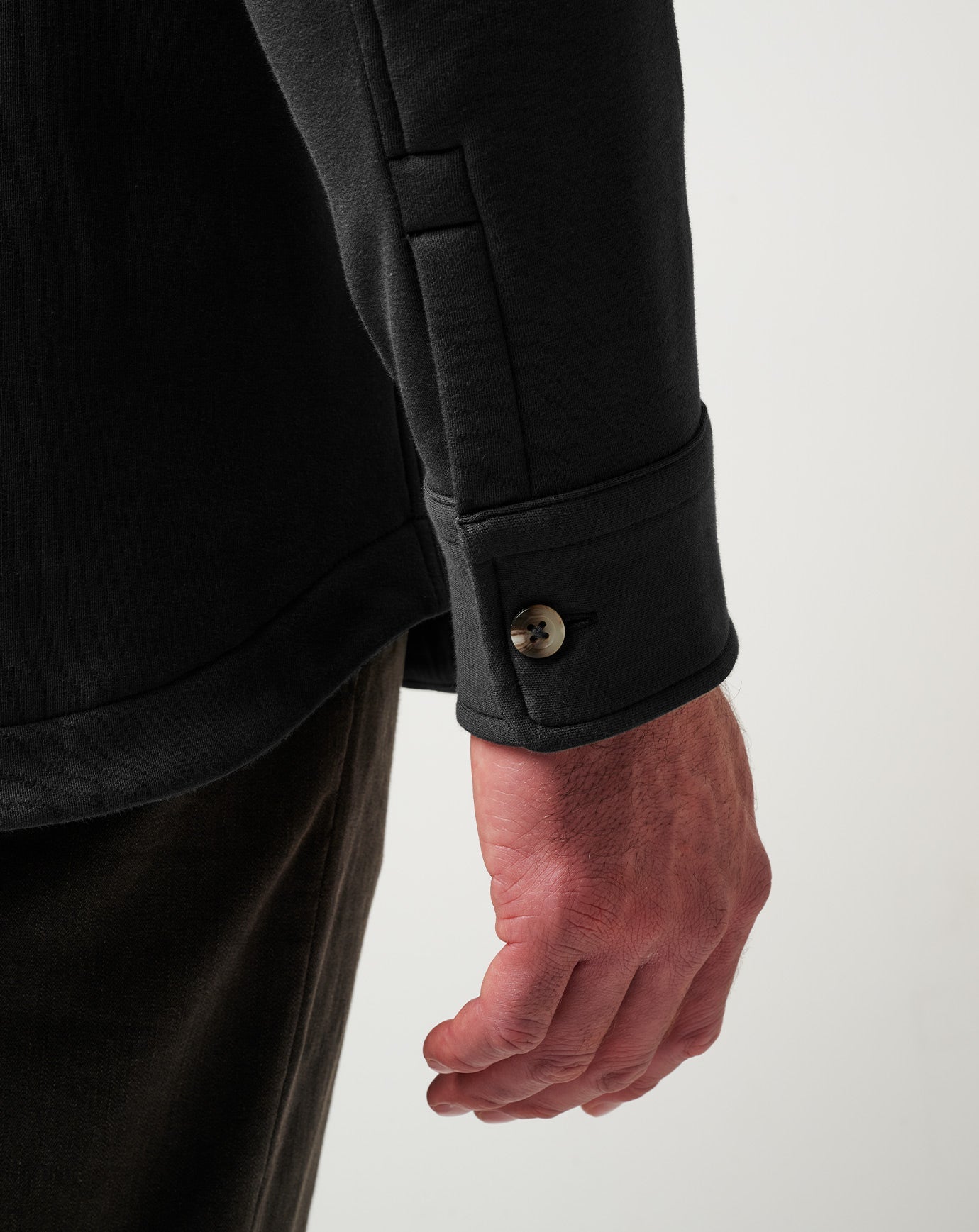Men Cloud Shirt Jacket