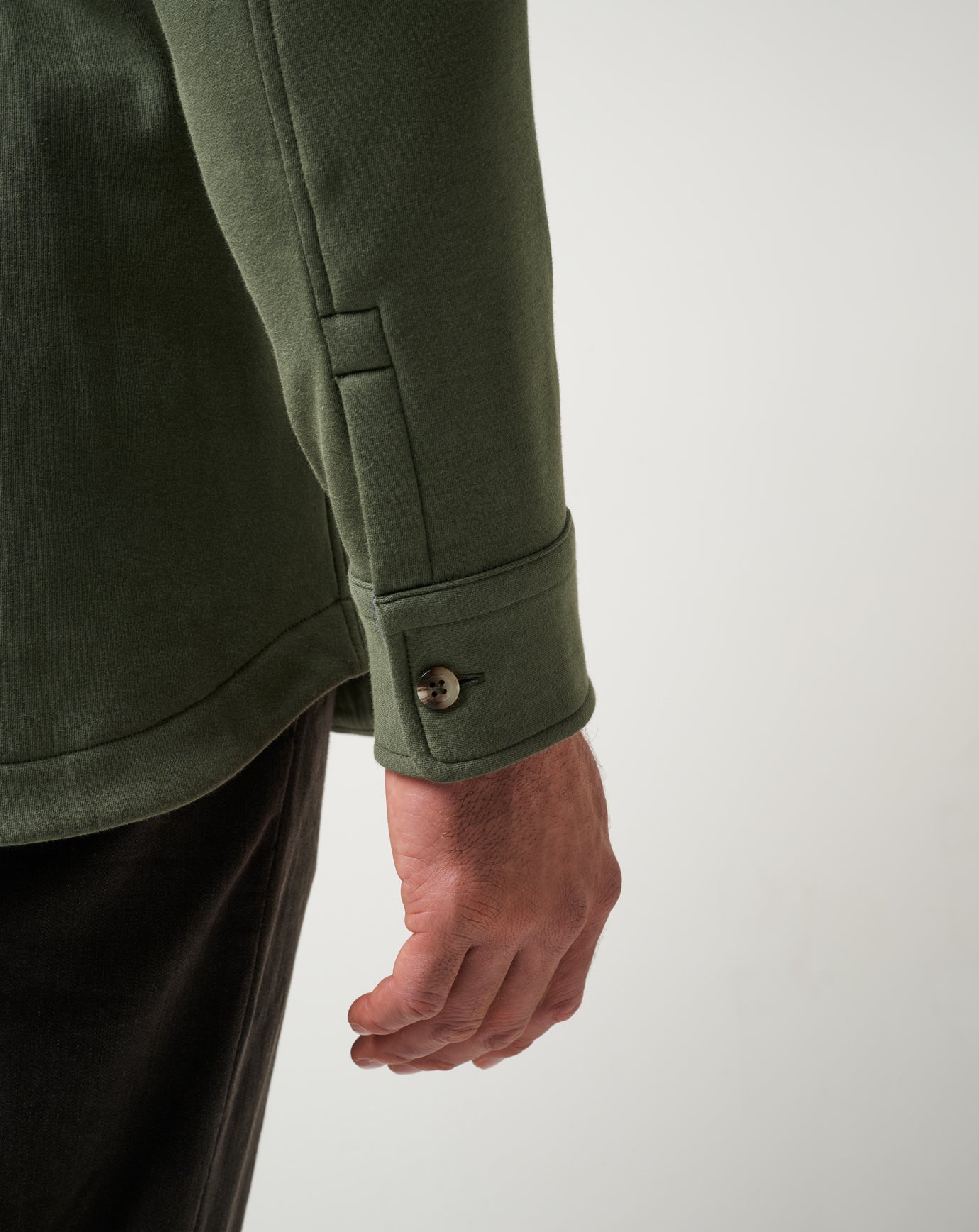 Men Cloud Shirt Jacket