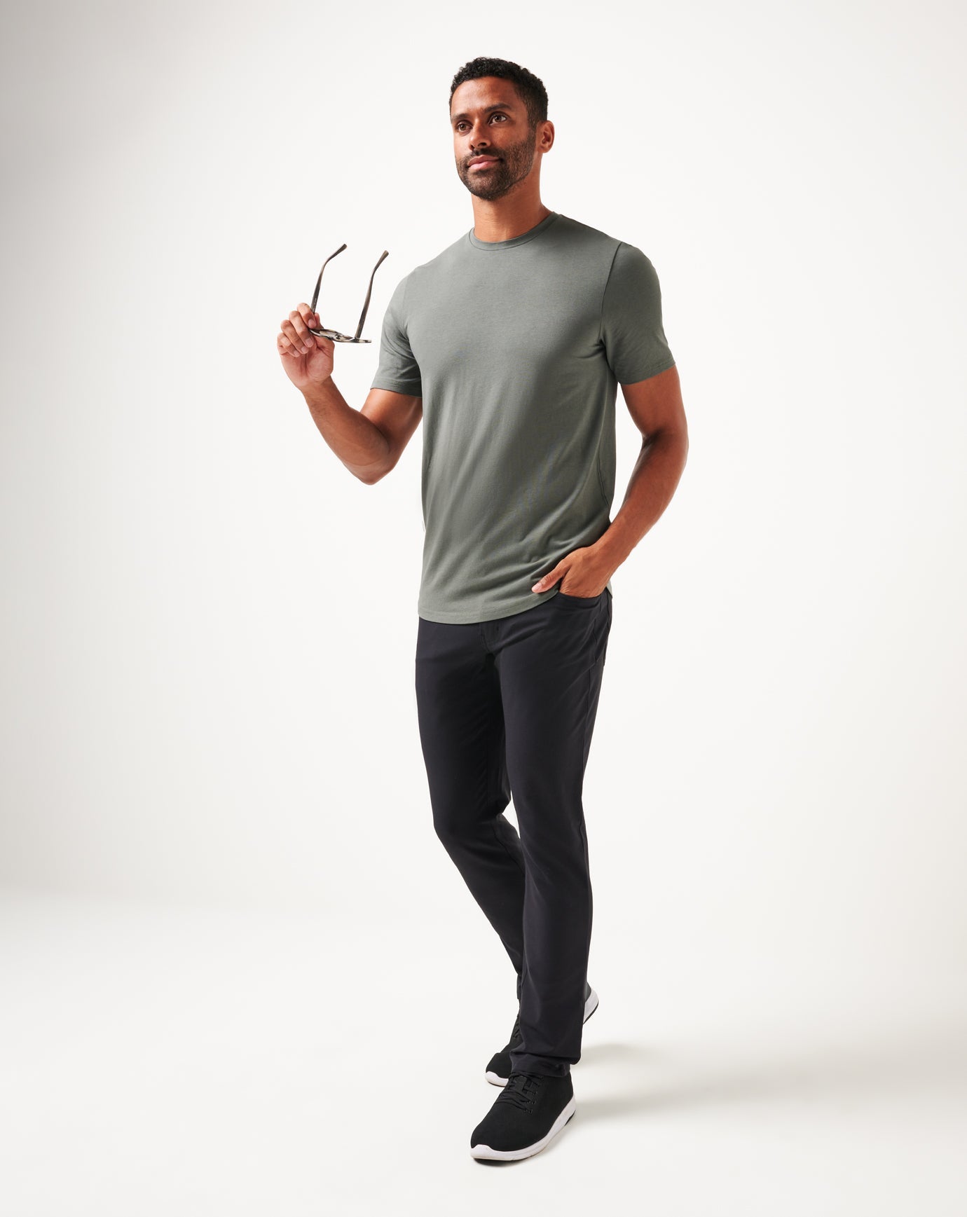 Men Open To Close Midweight Pant
