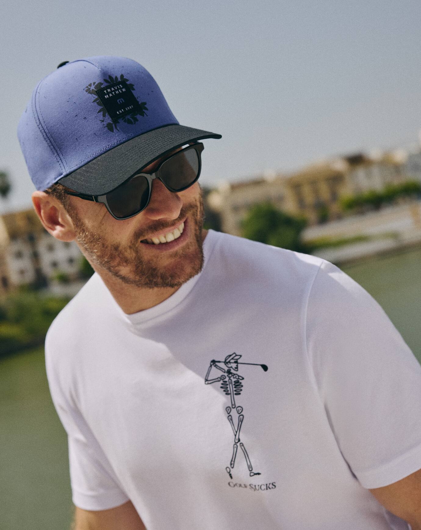 Men|Accessories Crystal Waters Snapback Hat