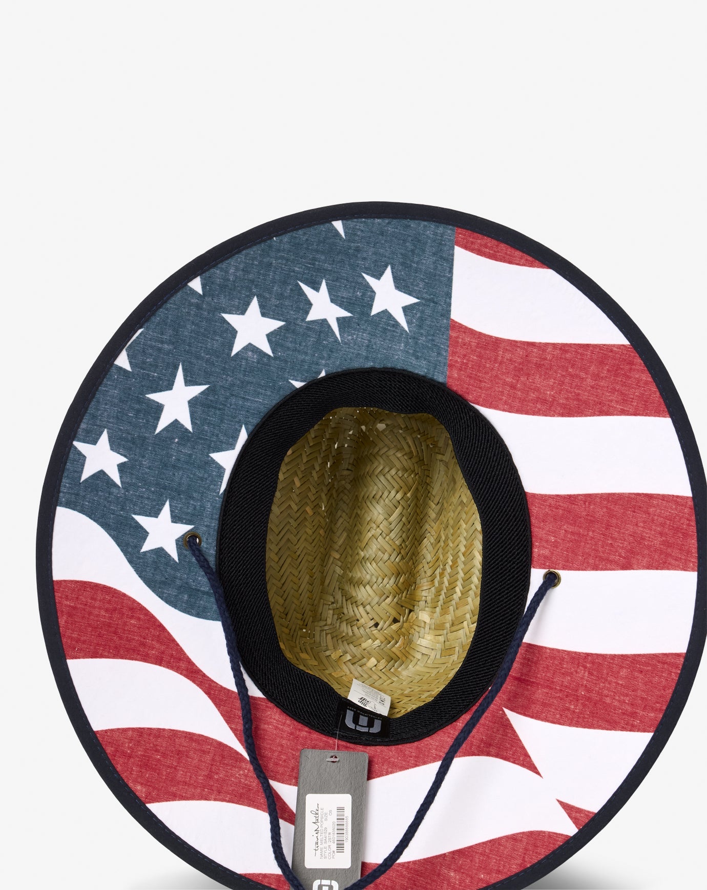 Men Melted Popsicle Straw Hat